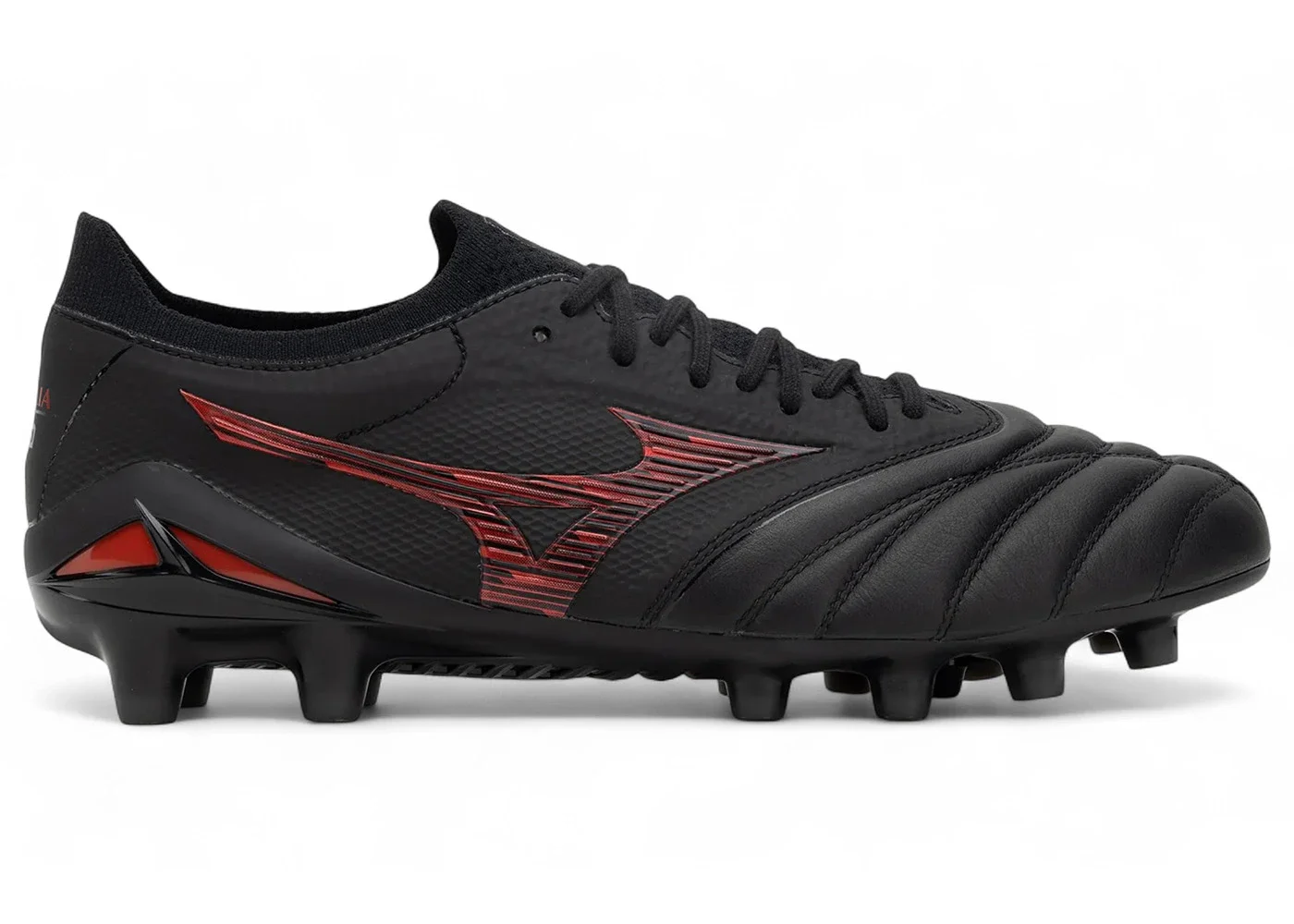 Mizuno Morelia Neo IV Beta Japan FG Black Morelia 40th Red Black - 1
