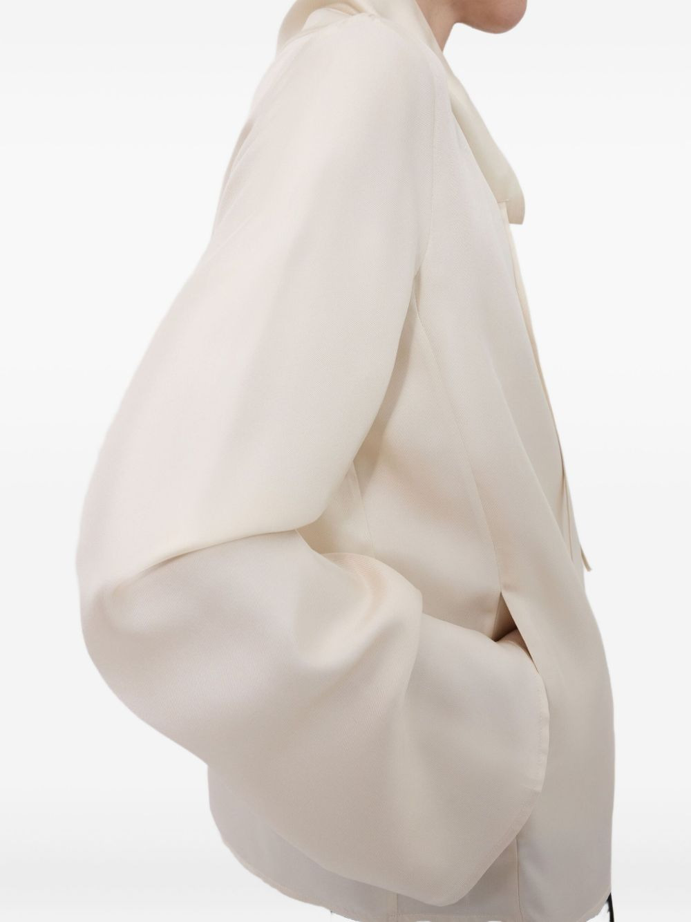 Cyna drawstring-neck top - 5