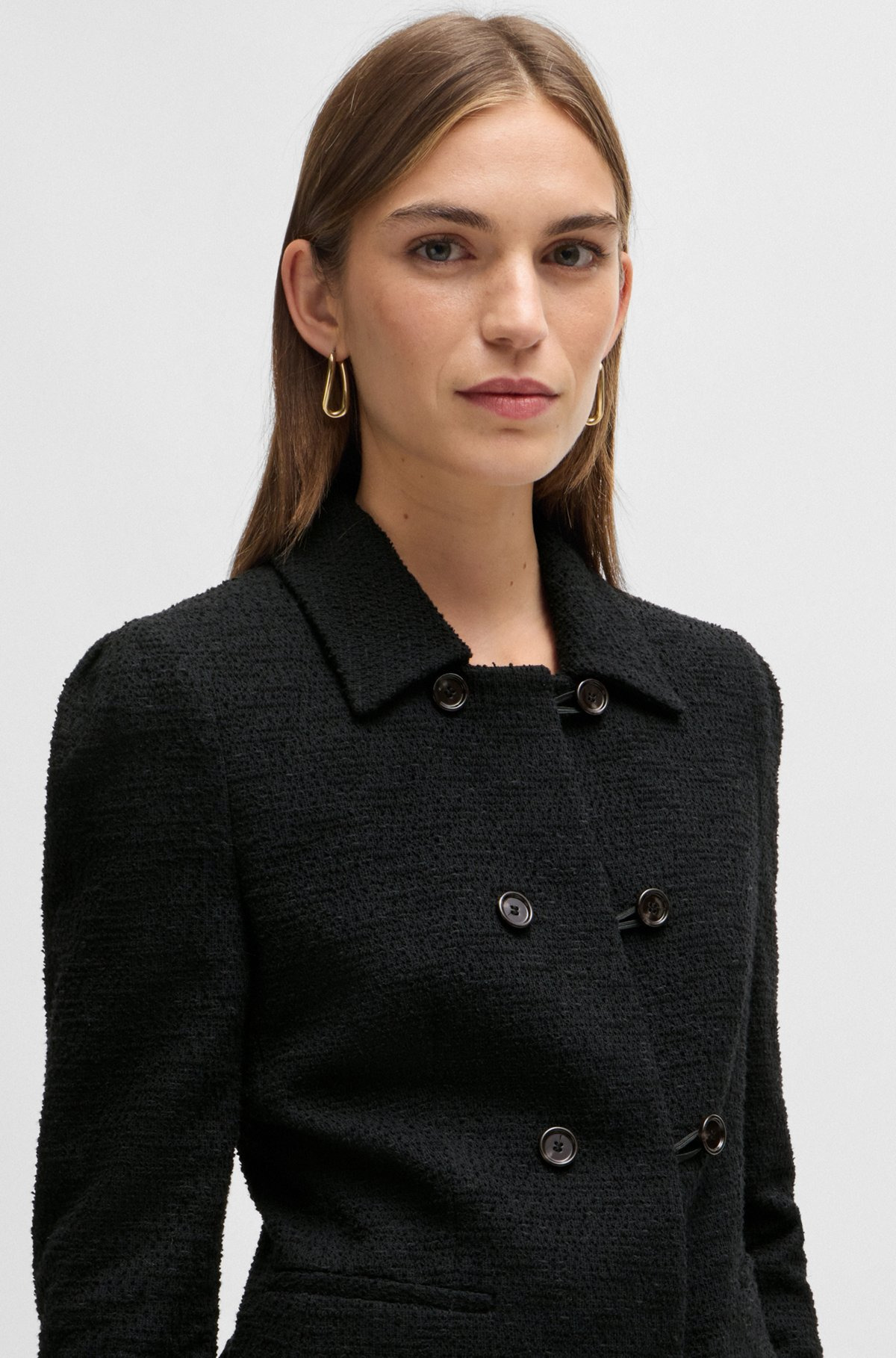 EXTRA-SLIM-FIT JACKET IN TWEED - 5
