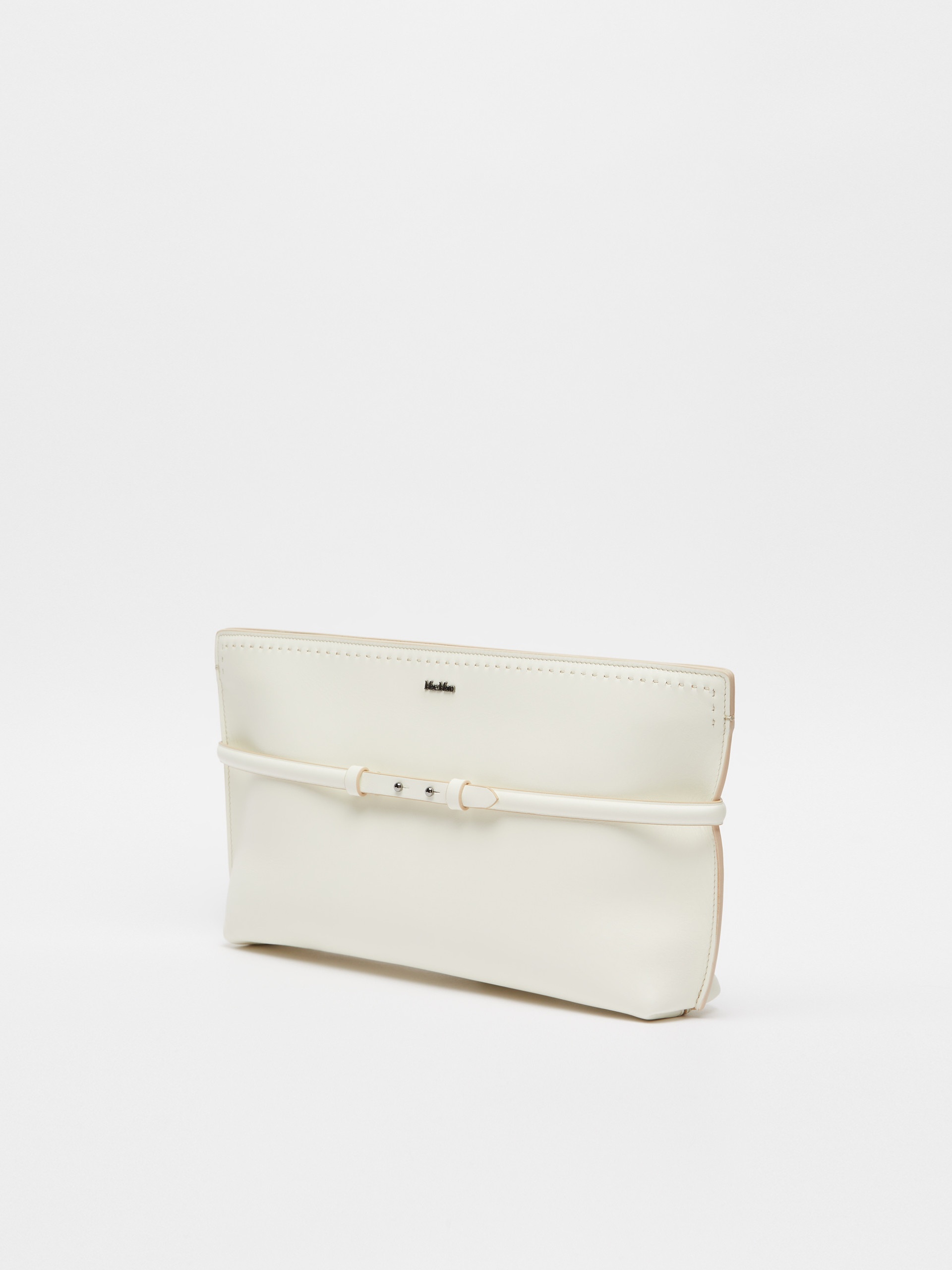 ARCHETIPO5 Leather Archetipo clutch with wristband - 2