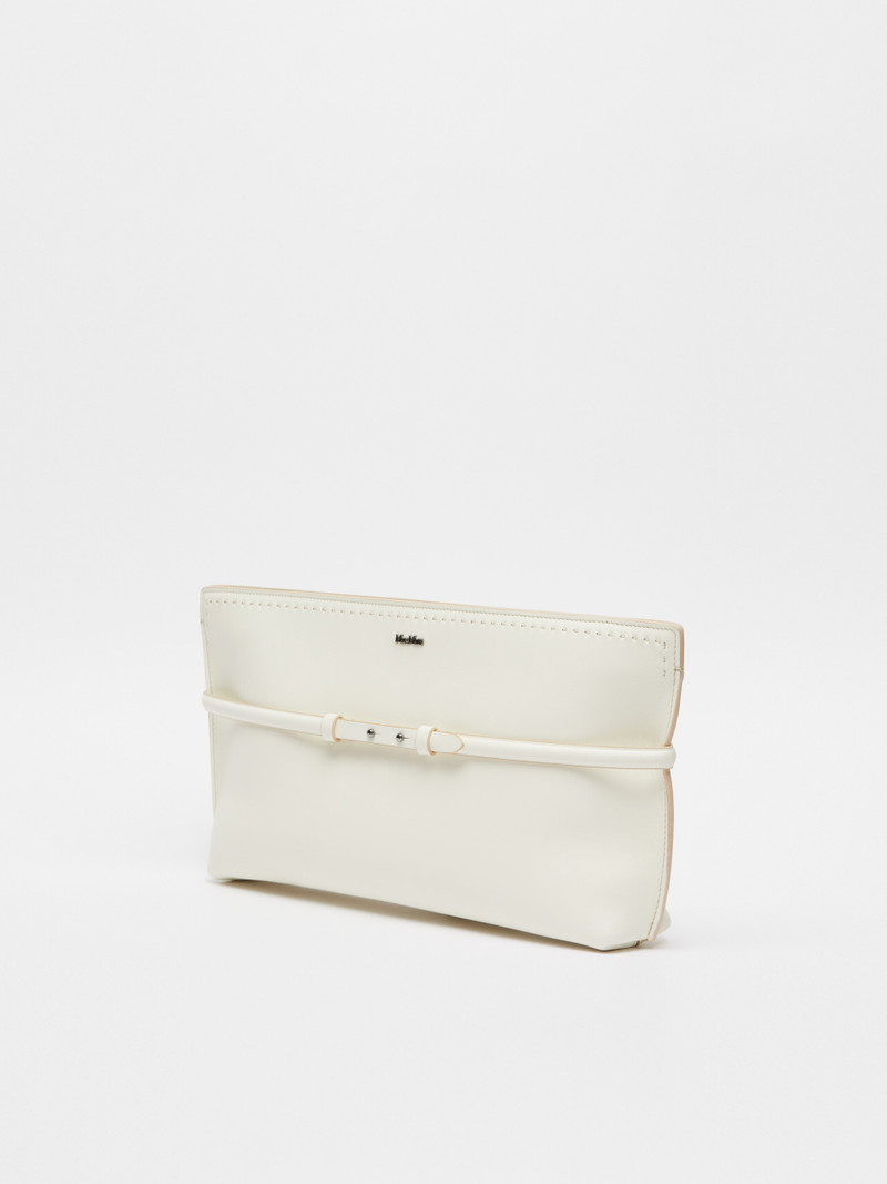 Max Mara ARCHETIPO5 Leather Archetipo clutch with wristband outlook