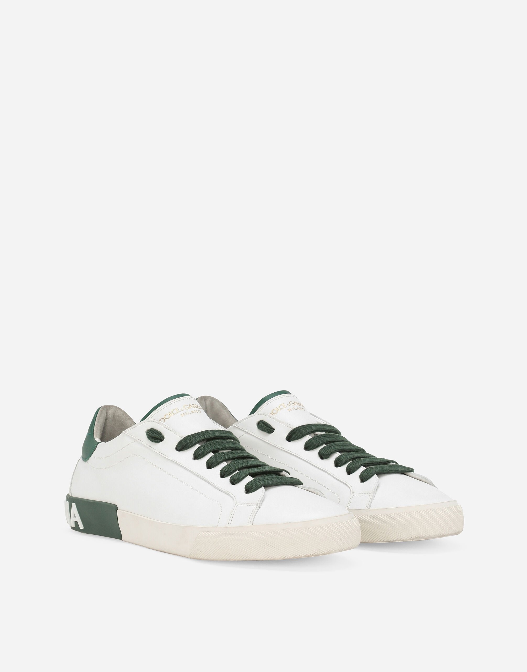 Portofino vintage calfskin sneakers - 2
