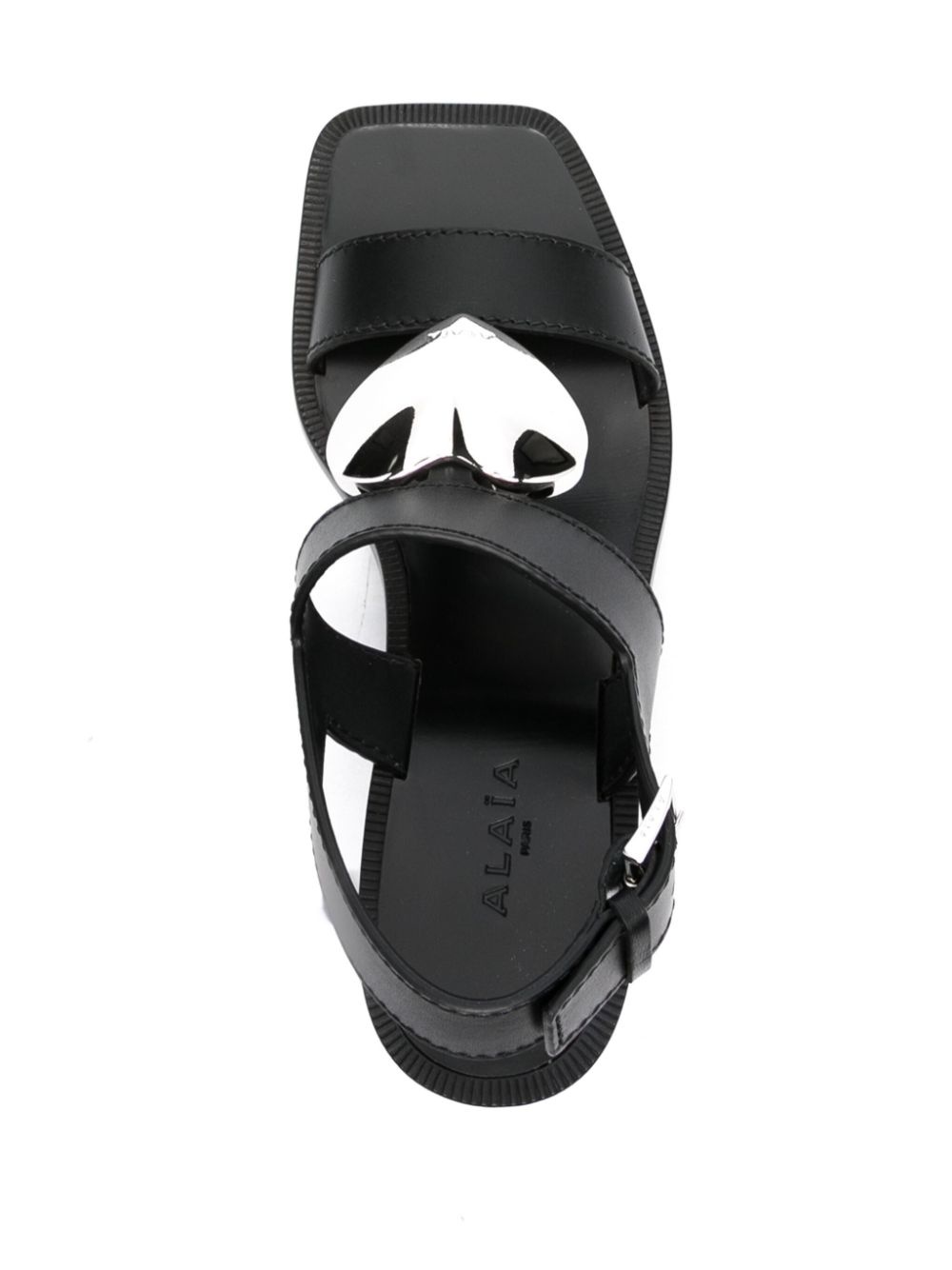 Le coeur leather sandals - 2