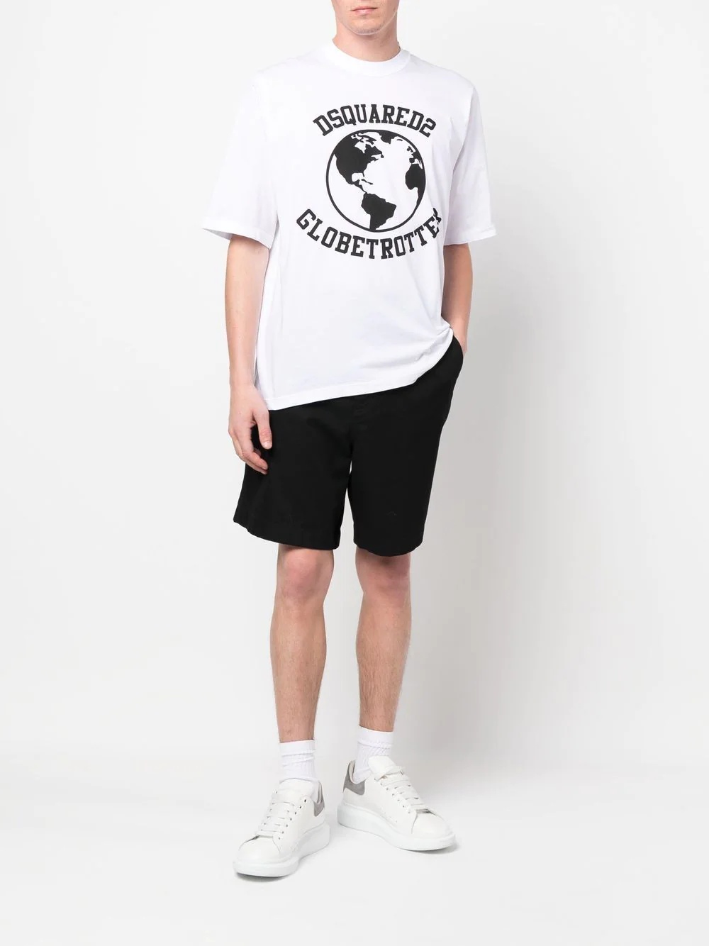 logo-print short-sleeved T-shirt - 2