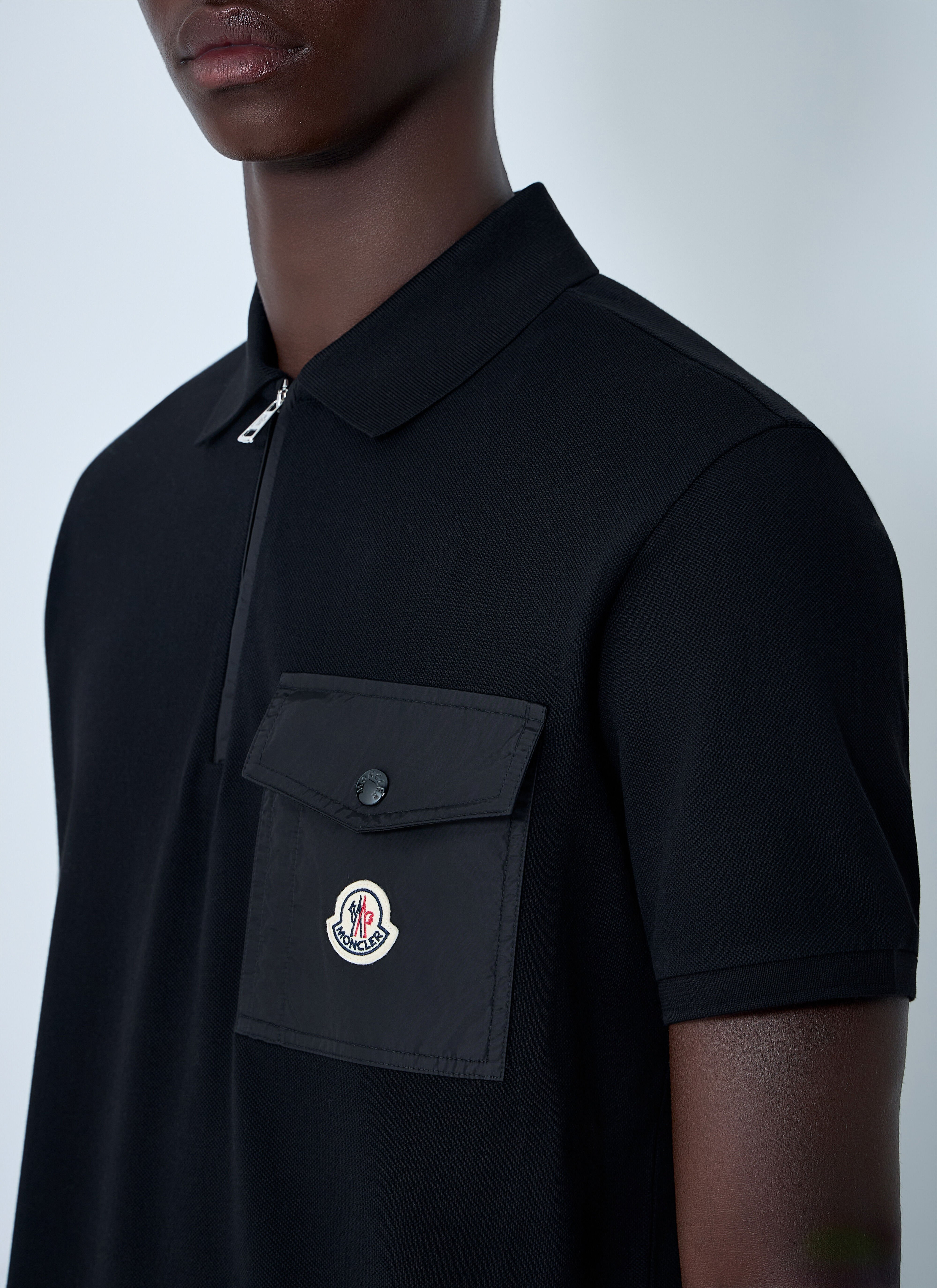 Logo Motif Polo Shirt - 5
