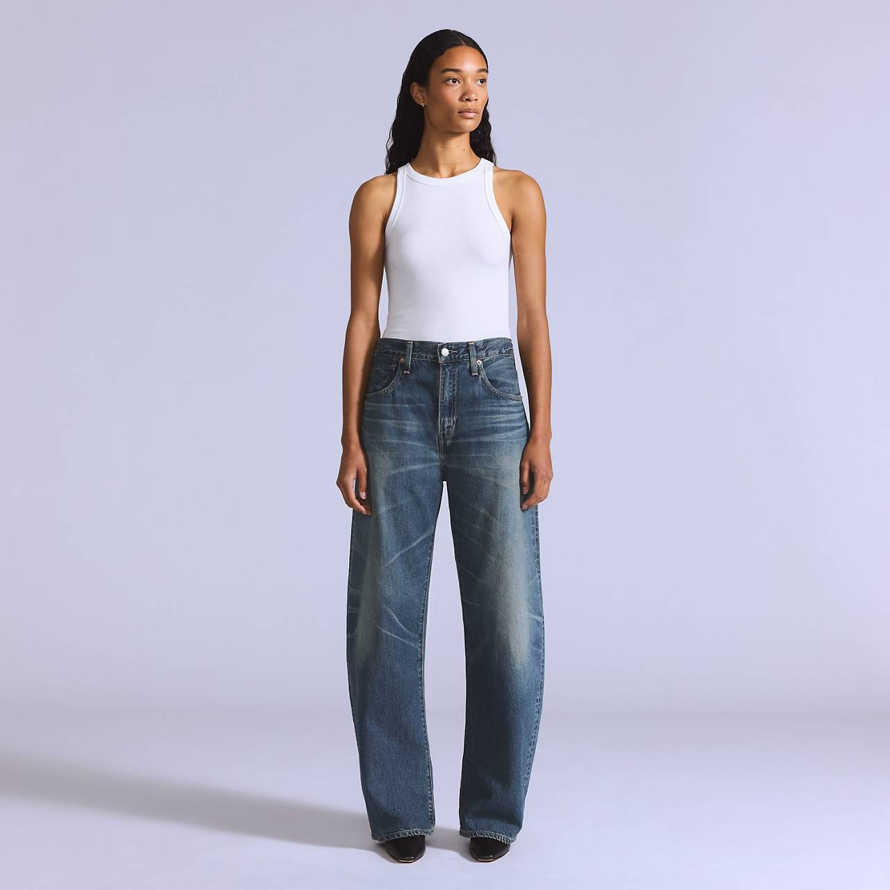DROP BARREL WOMEN'S JEANS - 2