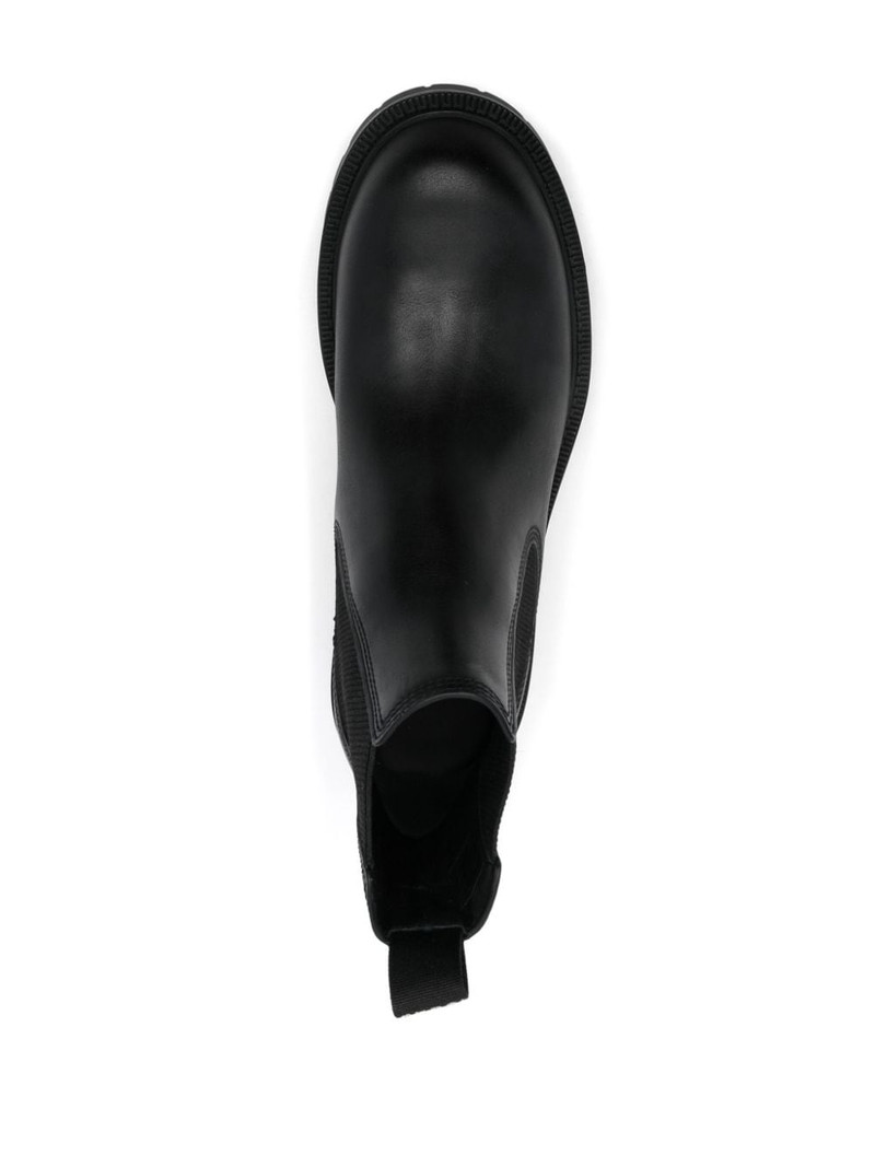 Web stripe-trim boots 4