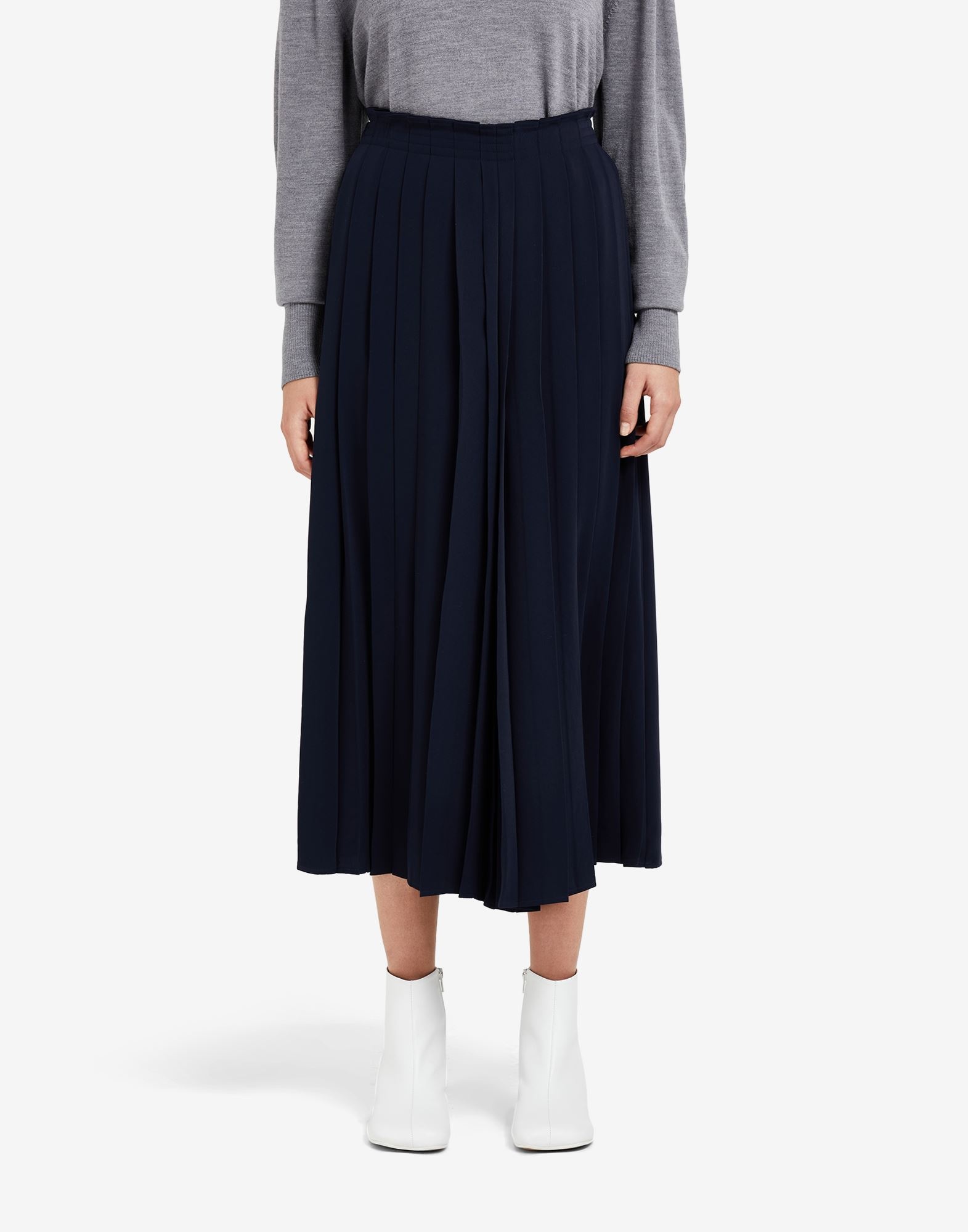 Knife-pleated culottes - 5