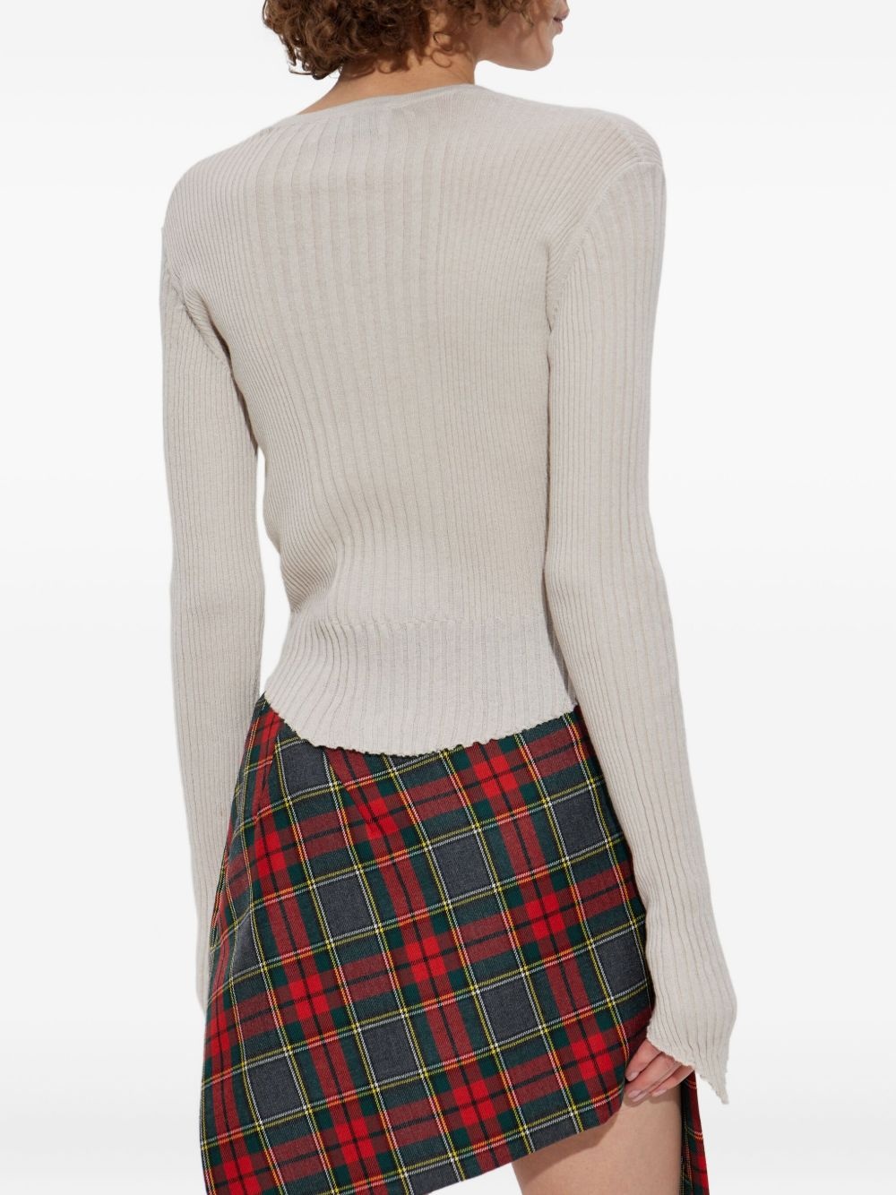 cotton-blend sweater - 4