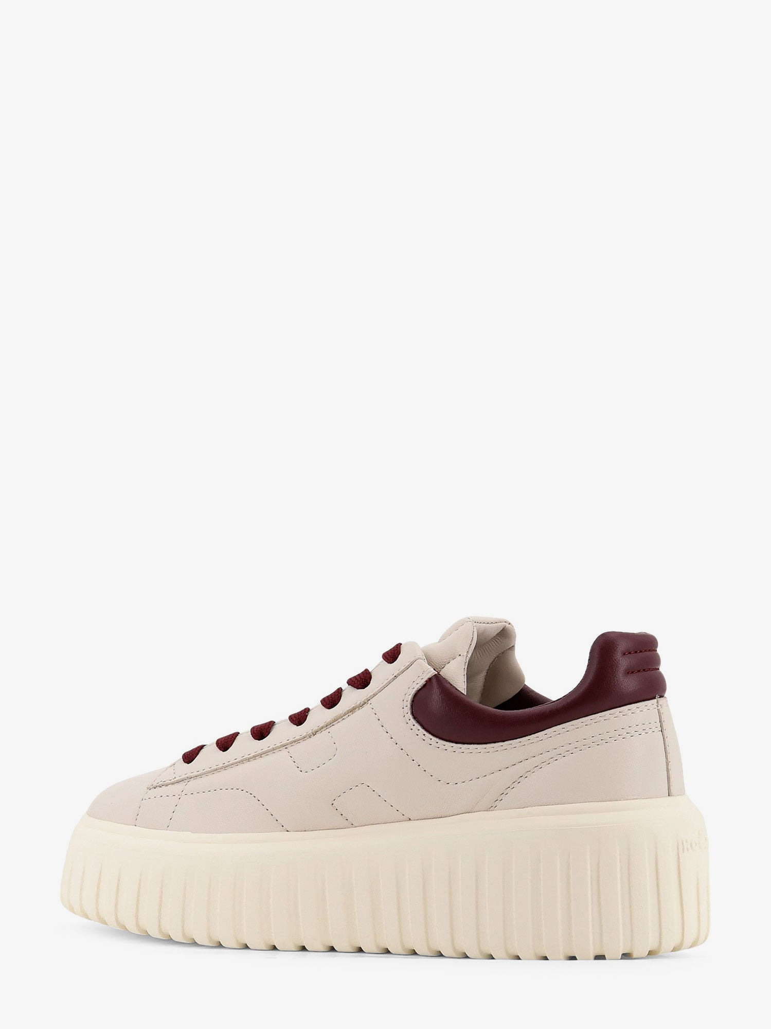 H-STRIPES LEATHER LOW-TOP SNEAKERS - 3