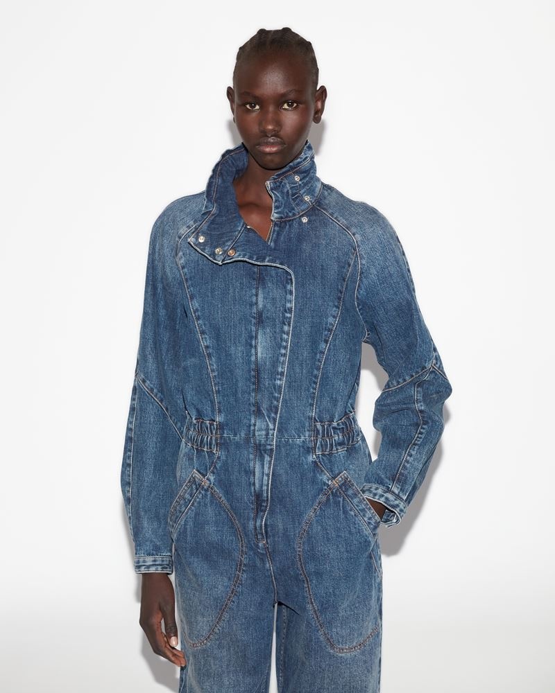 KIMEA DENIM OVERALLS - 6