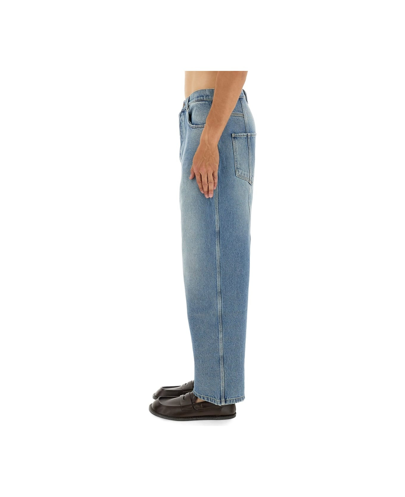 Cotton Denim Jeans - 4