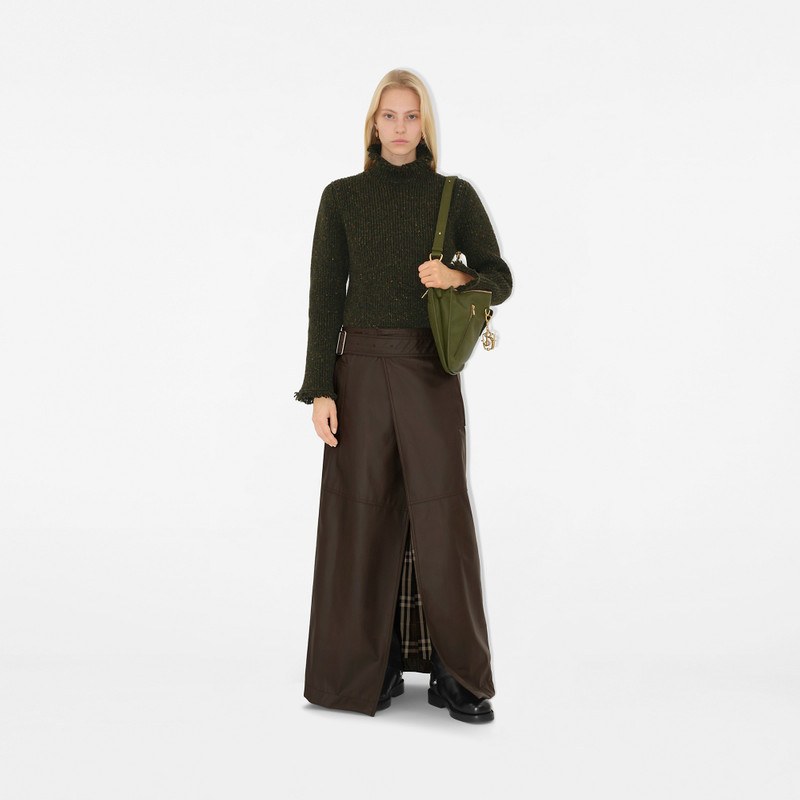Burberry Wool Blend Maxi Skirt outlook