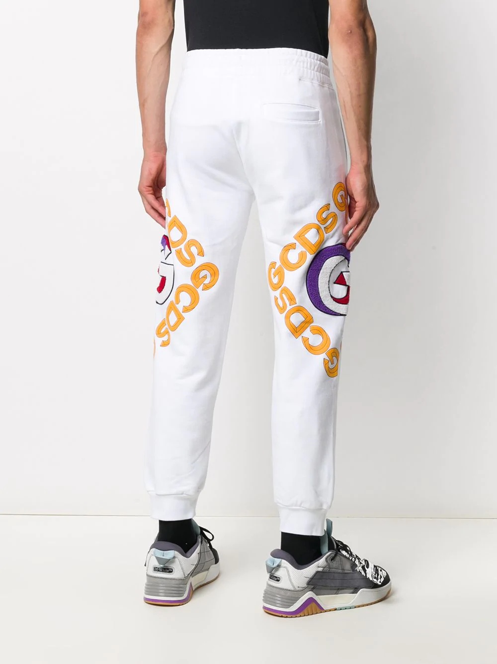 logo-print track pants - 4