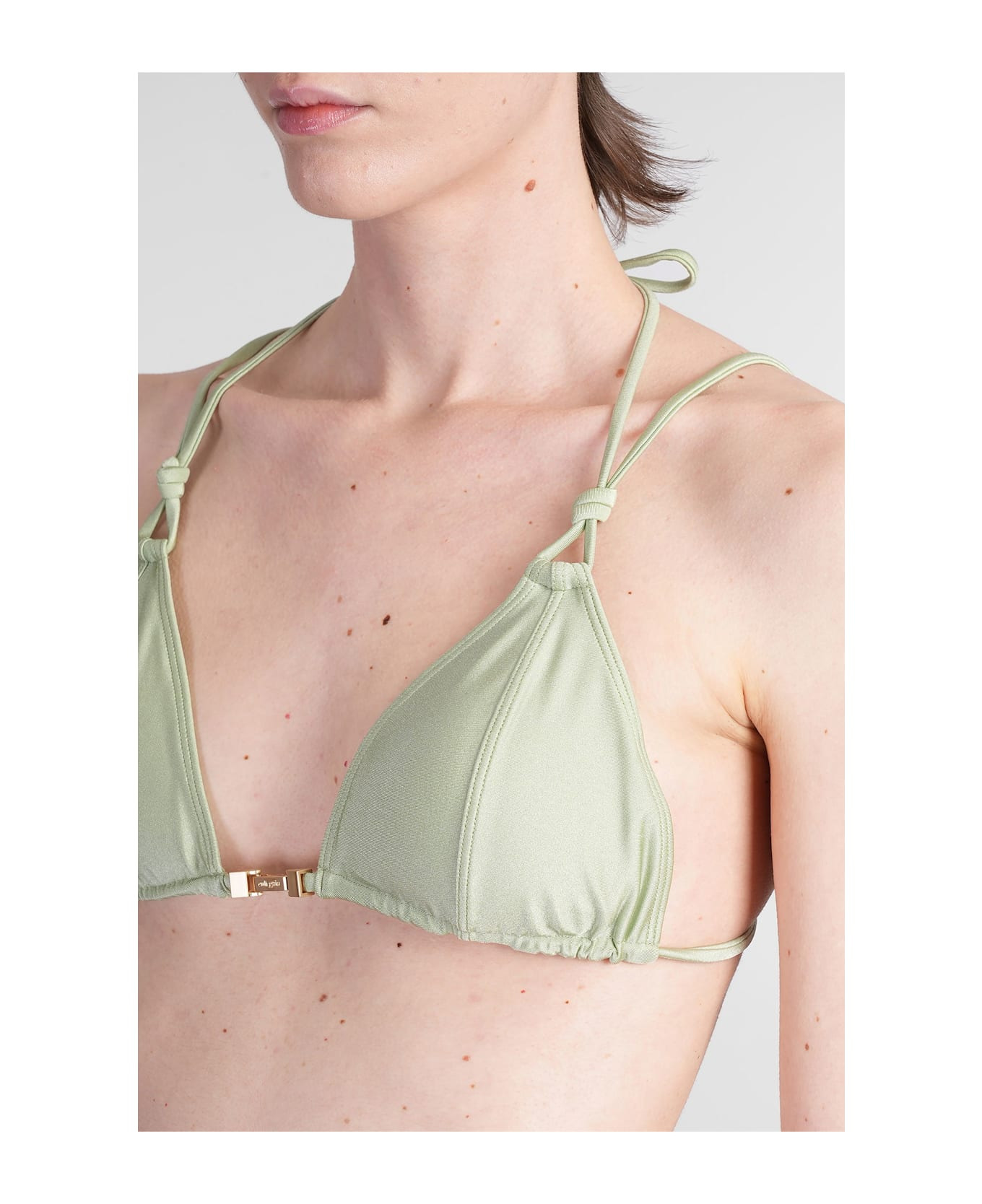 Anoki Beachwear In Green Polyamide - 4