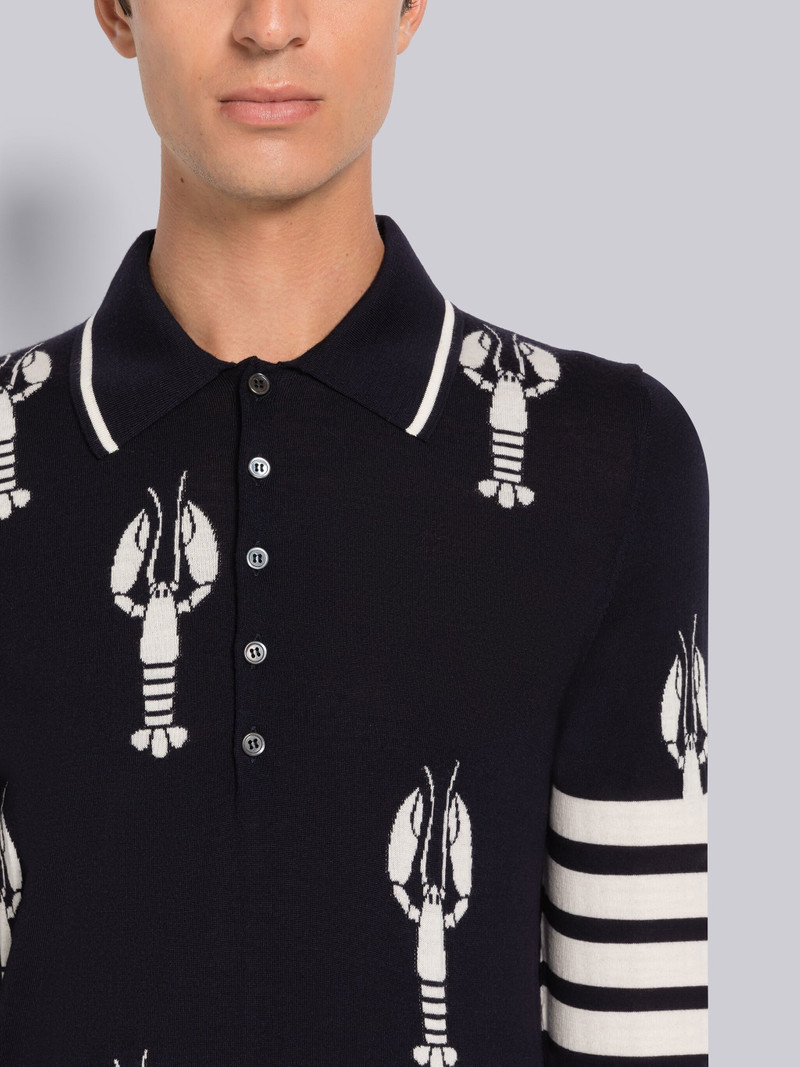 lobster-intarsia jumper 4