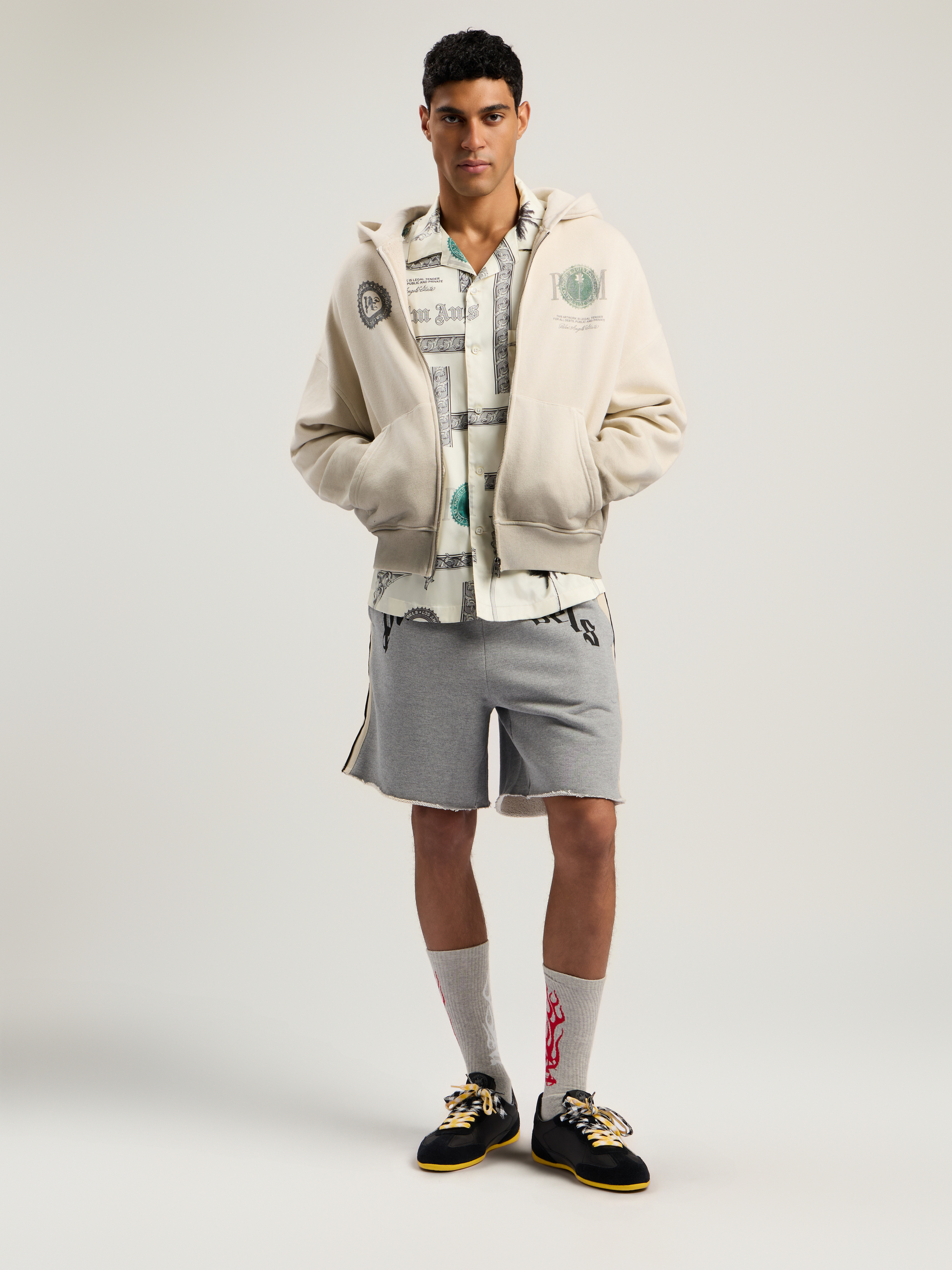 Curved Logo Track Sweatshort - 2