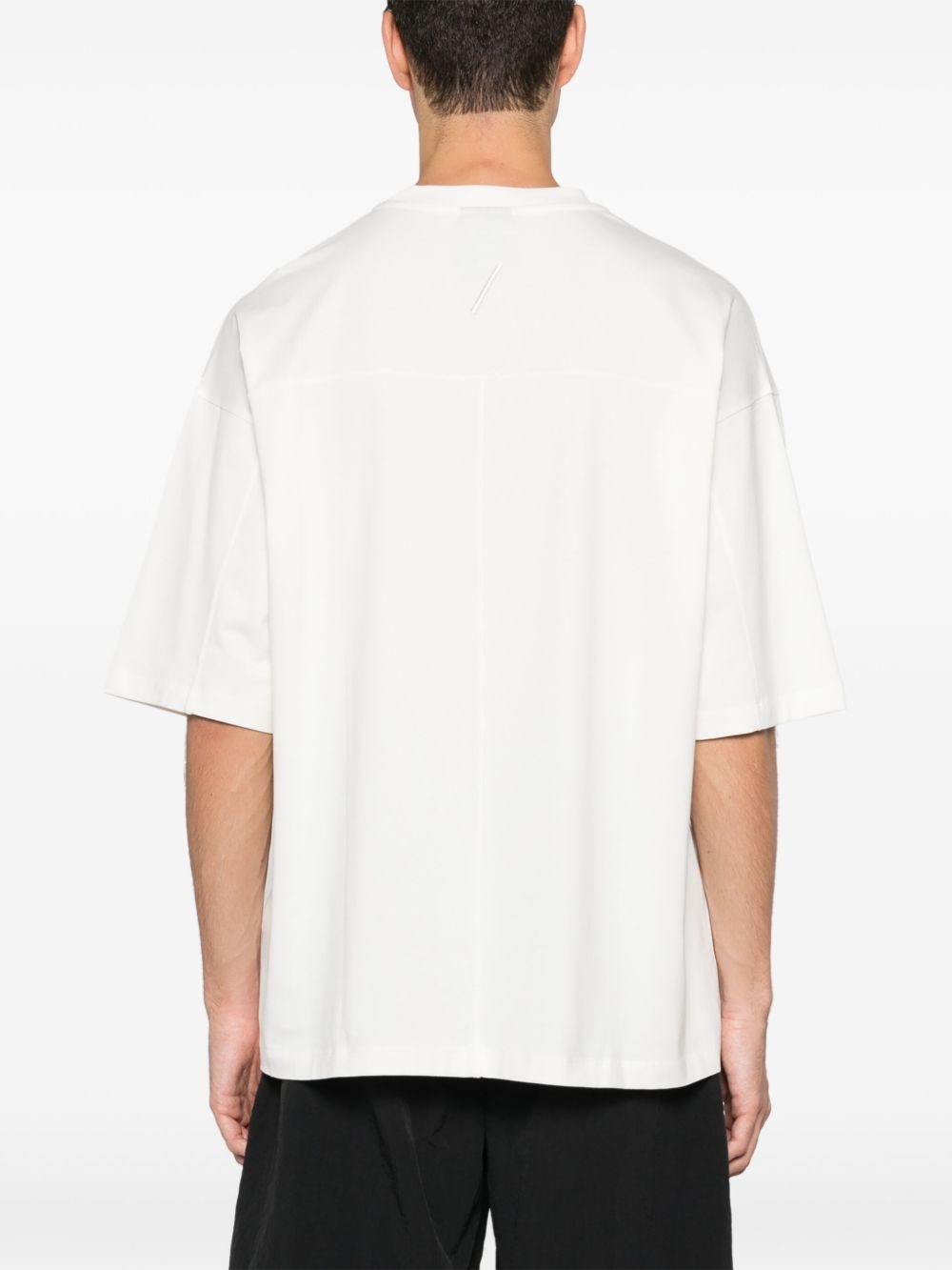 embroidered-motif T-shirt - 4