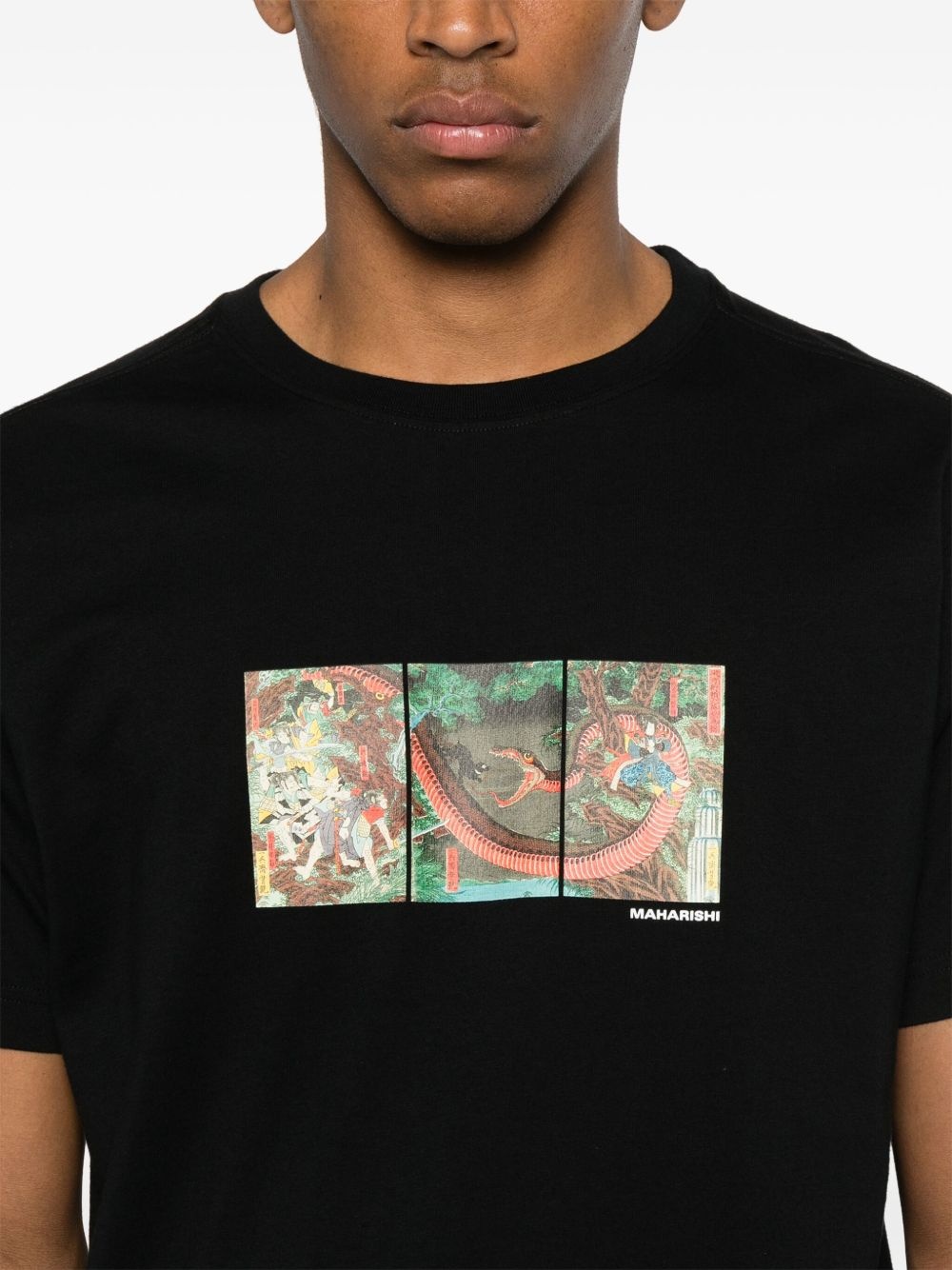 Snake Triptych T-shirt - 4