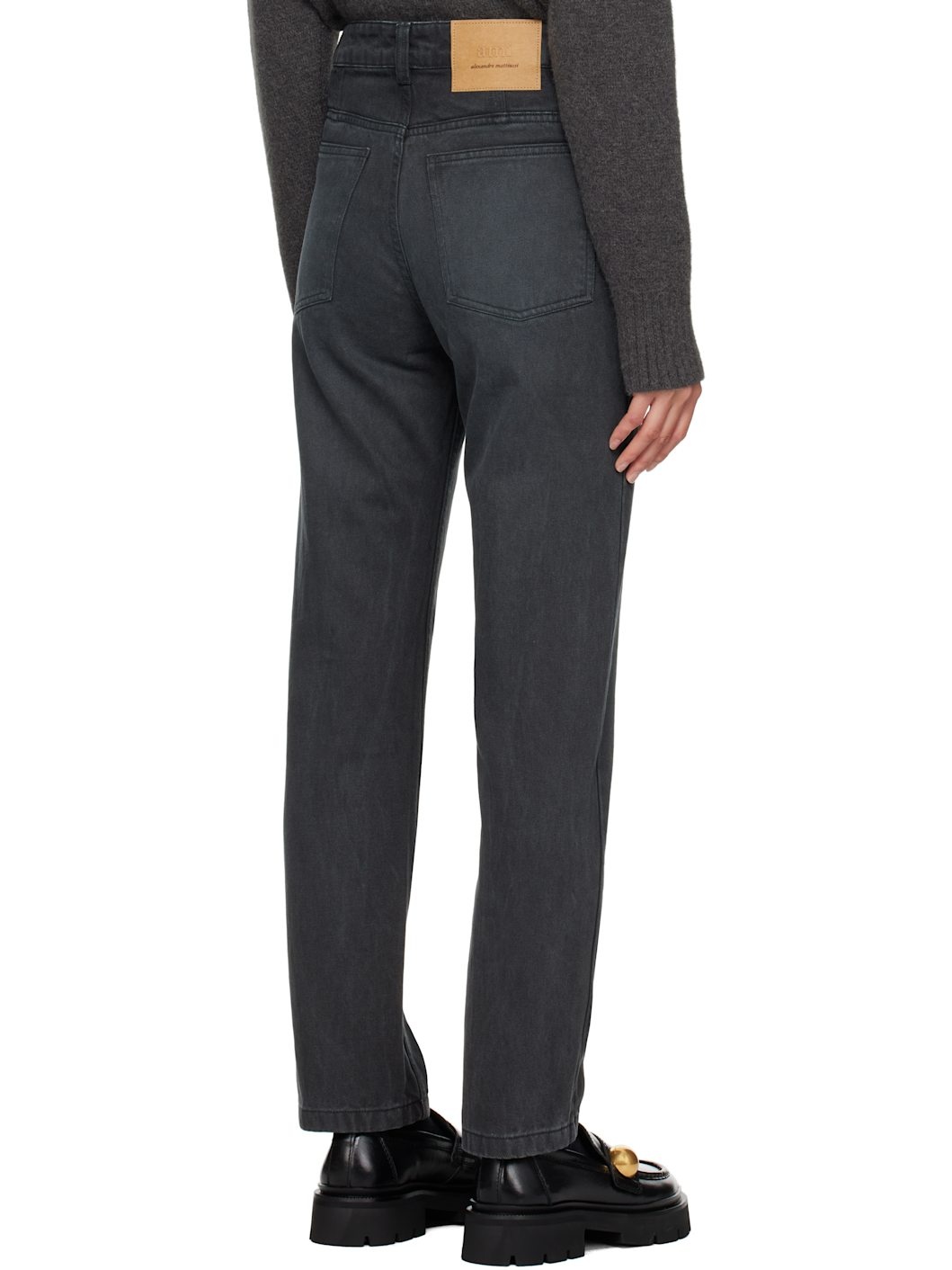 Black Classic Fit Jeans - 3