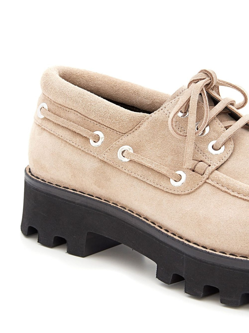 Proenza Schouler suede derby shoes outlook