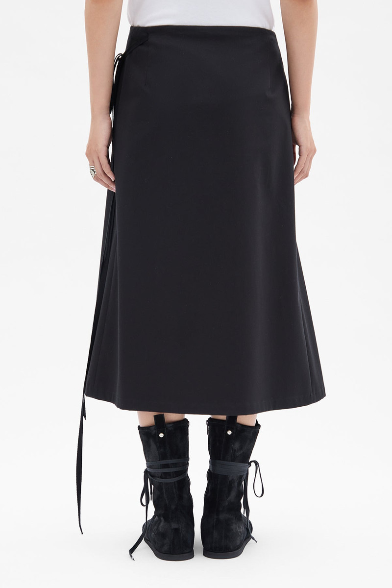 Fabi Midi Apron Wrap Skirt 3