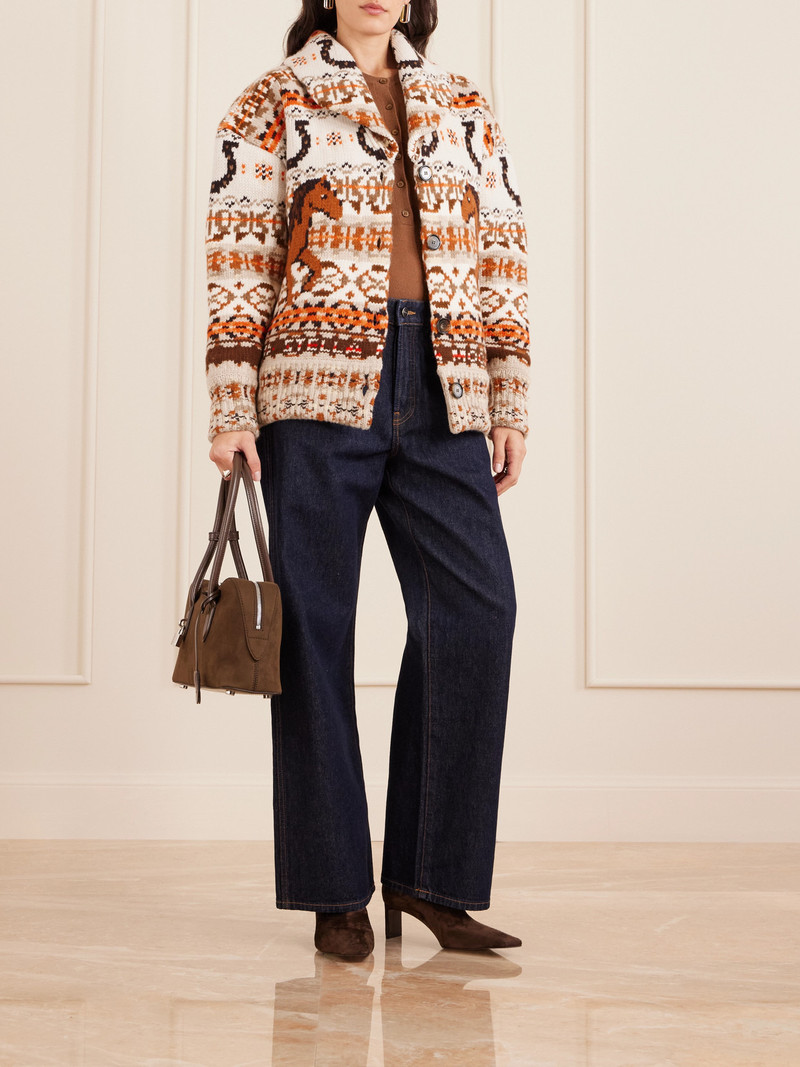 Stella McCartney Jacquard-knit Wool Cardigan outlook