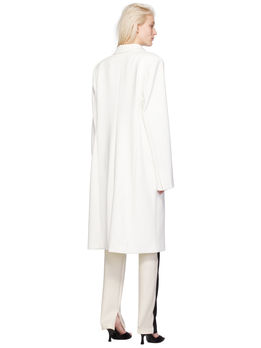 Off-White Split Coat - 3