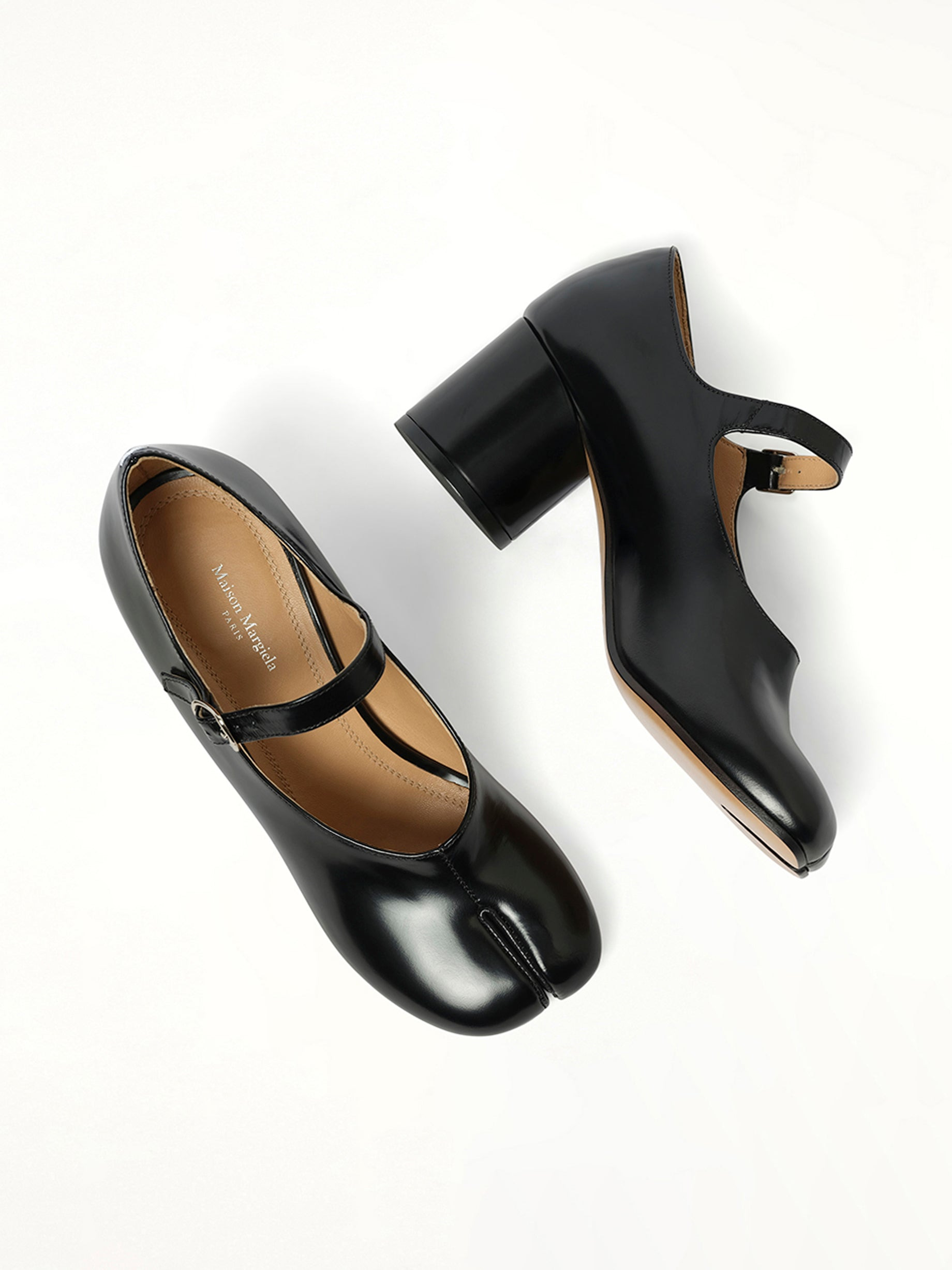 Tabi Mary Jane 60cm Heel in Black - 4