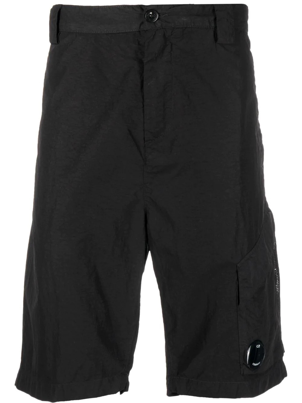 logo-patch Bermuda shorts - 1