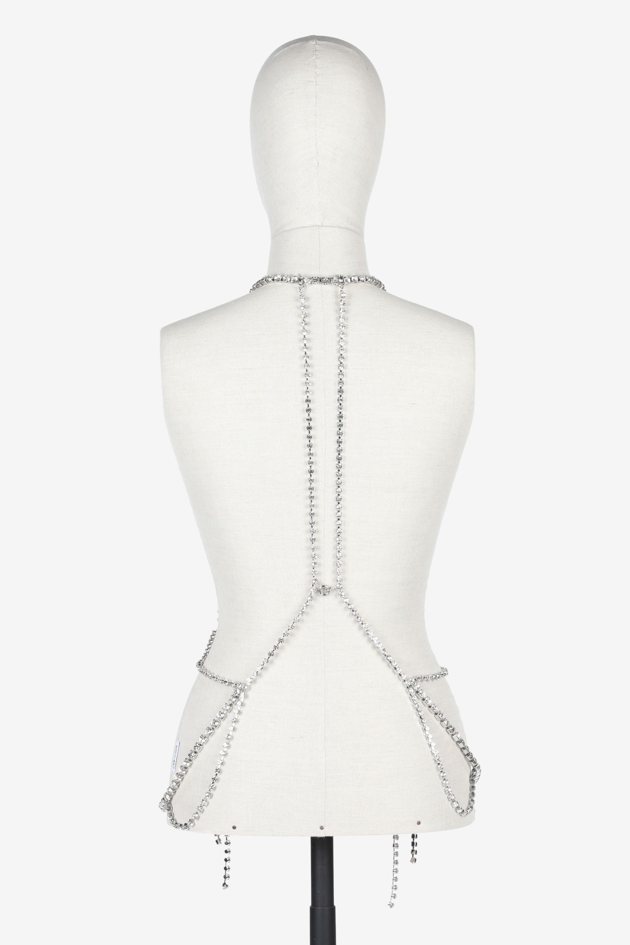 CRYSTAL-EMBELLISHED BODY CHAIN - 2