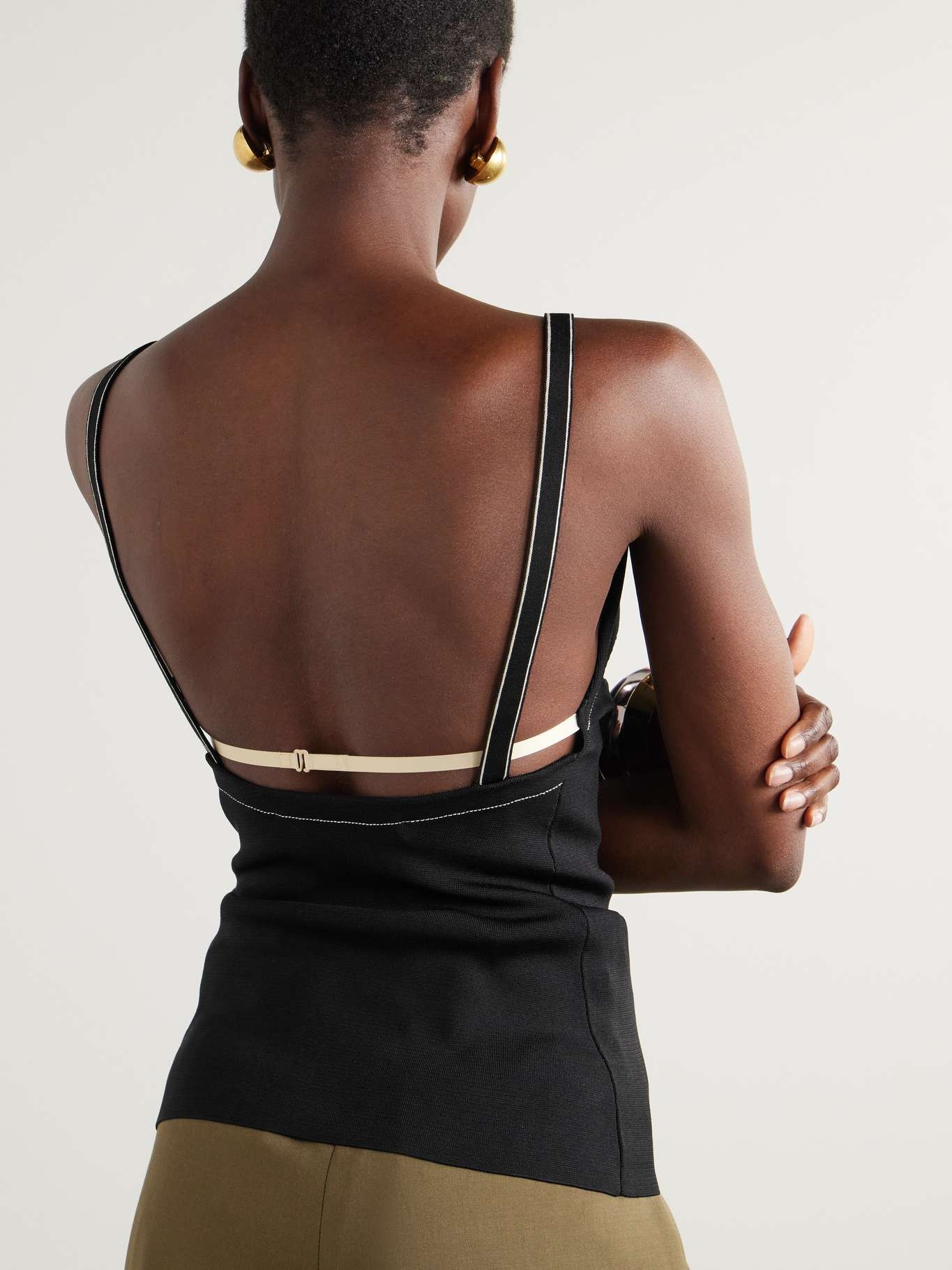 Silk camisole Black - 4