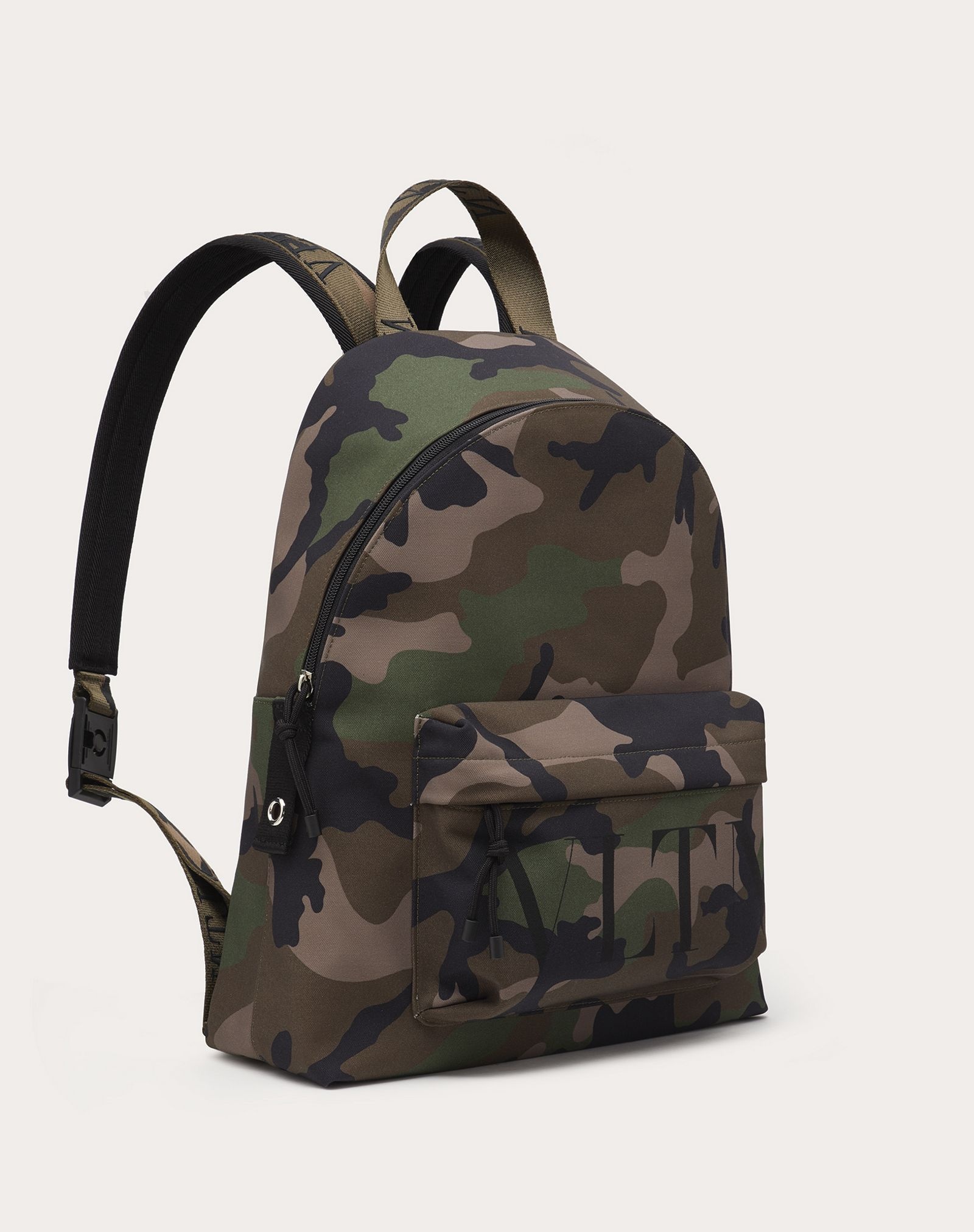 Camouflage Nylon Backpack - 2