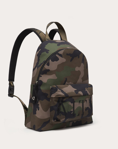 Valentino Camouflage Nylon Backpack outlook