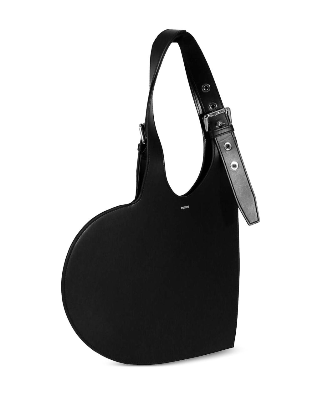 Belt Heart buckled tote bag - 3