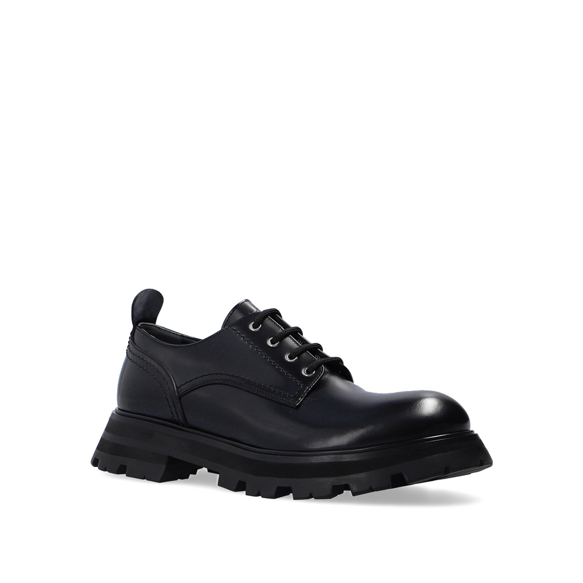 Alexander Mcqueen Leather Lace-Up Shoes Women - 2