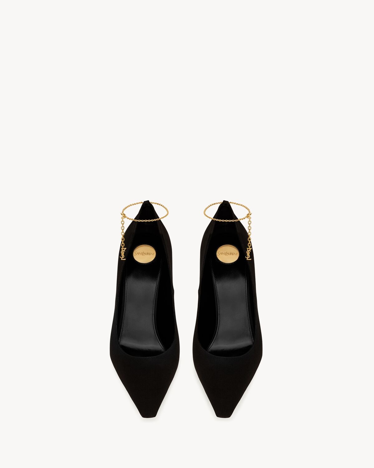 RÉGINE PUMPS IN SATIN CREPE - 2