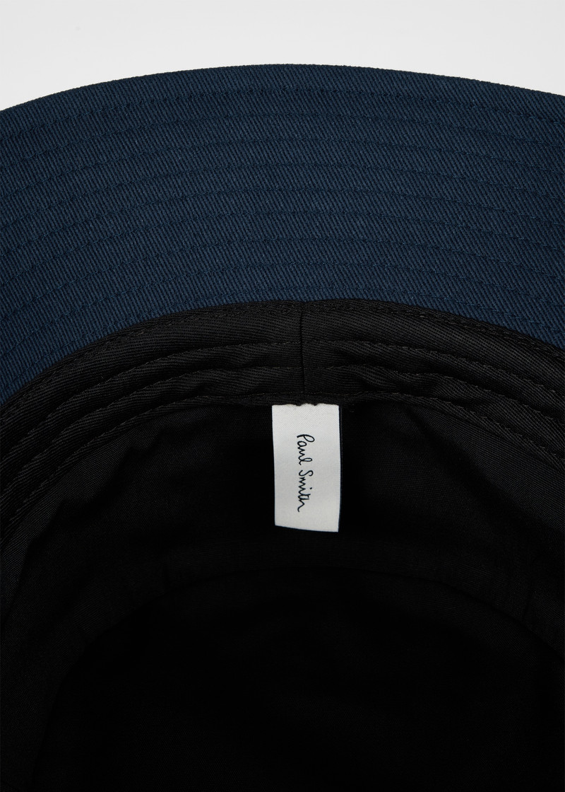 Navy 'Signature Stripe' Bucket Hat 4