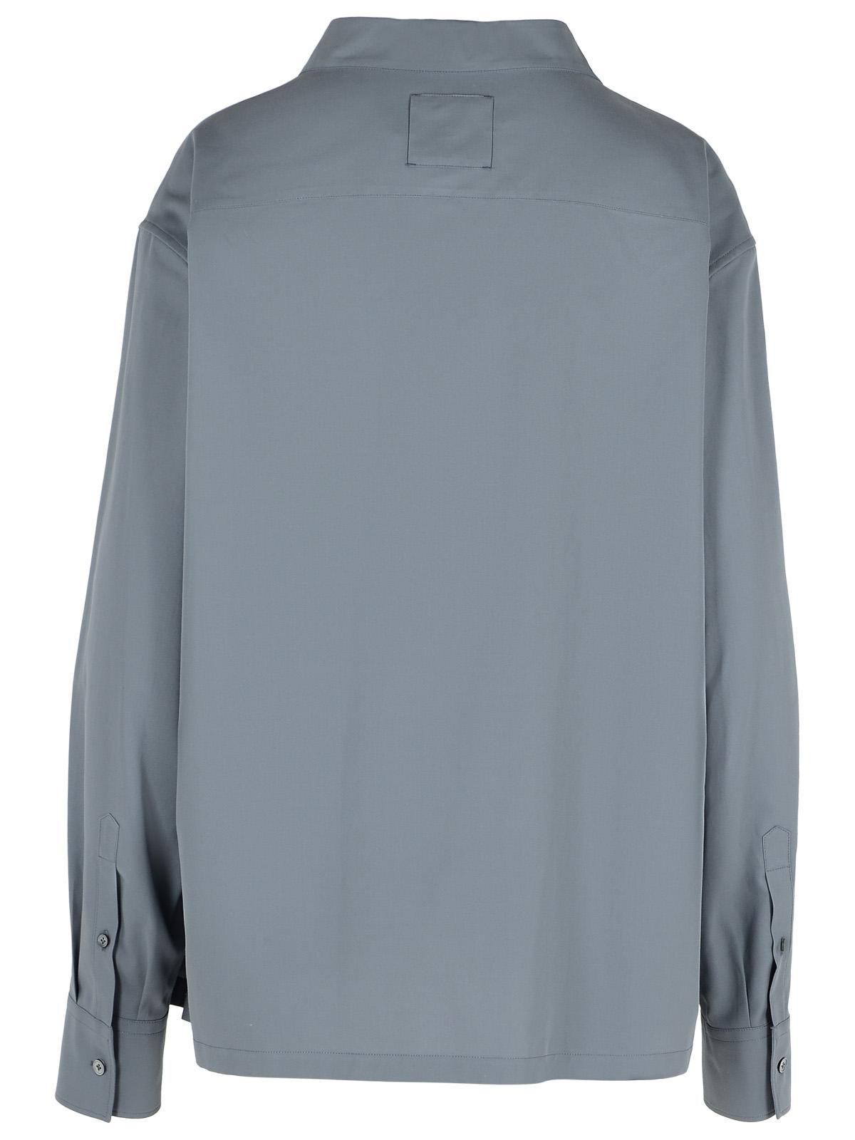 Lanvin Grey Cotton Shirt Men - 3