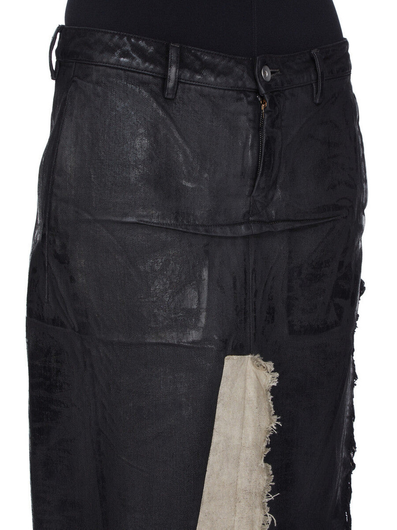 Concordians panelled maxi skirt 4
