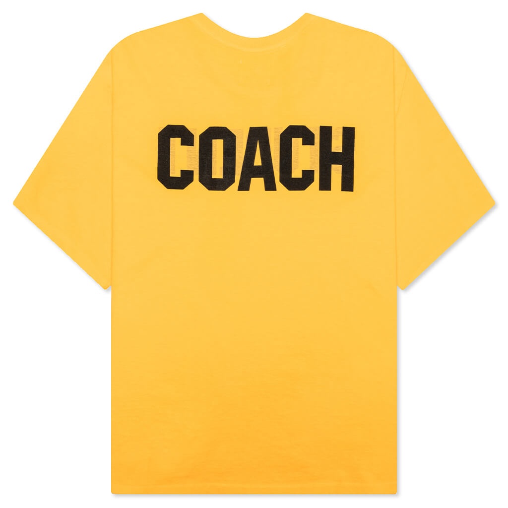 STUDENT/COACH TEE - GOLD YELLOW - 2