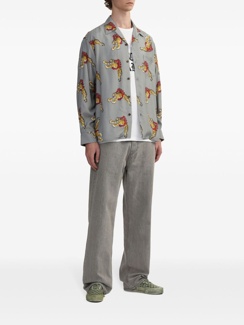 WACKO MARIA x Tim Lehi tiger-print shirt outlook