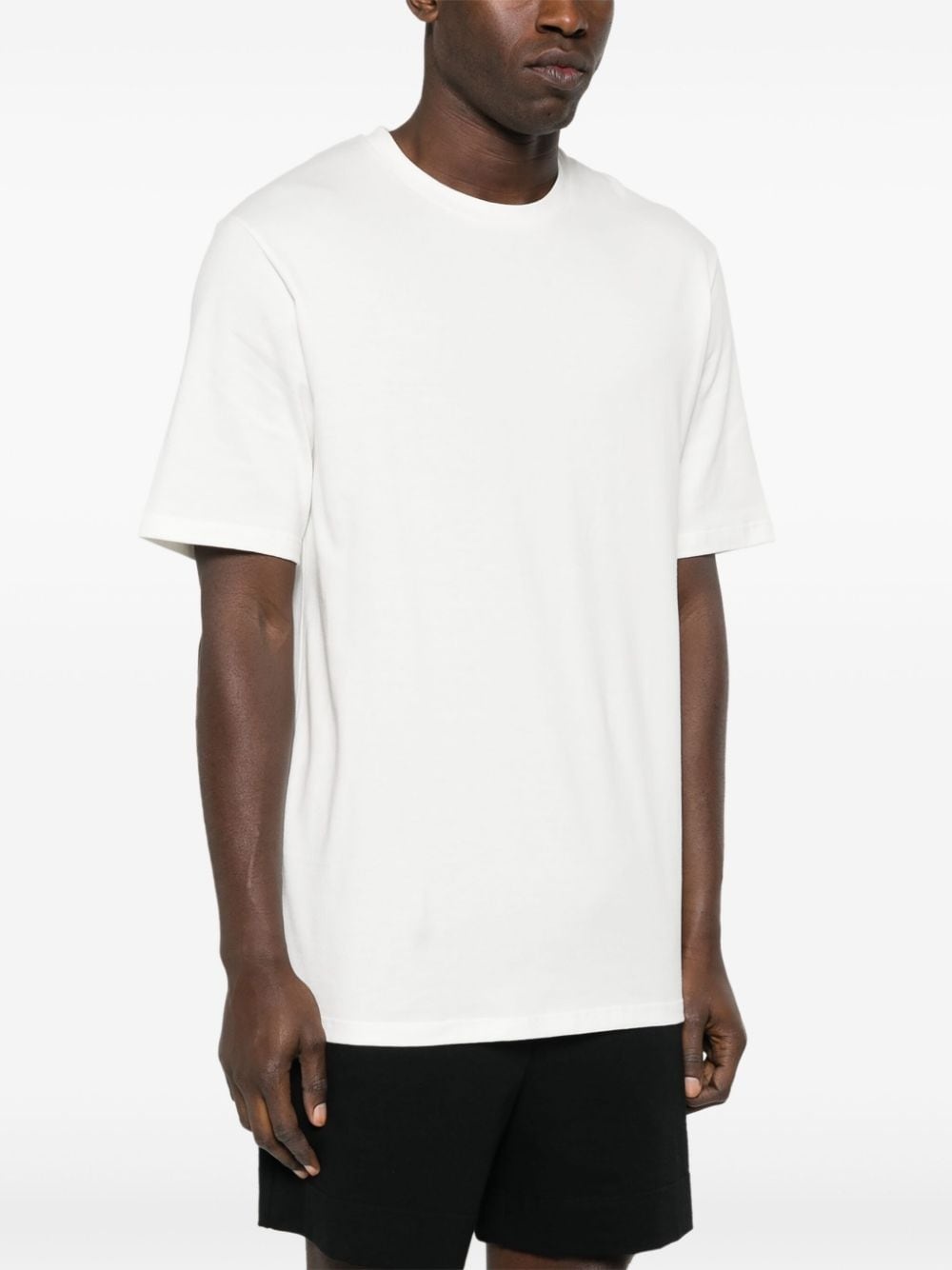 logo-print cotton T-shirt - 4