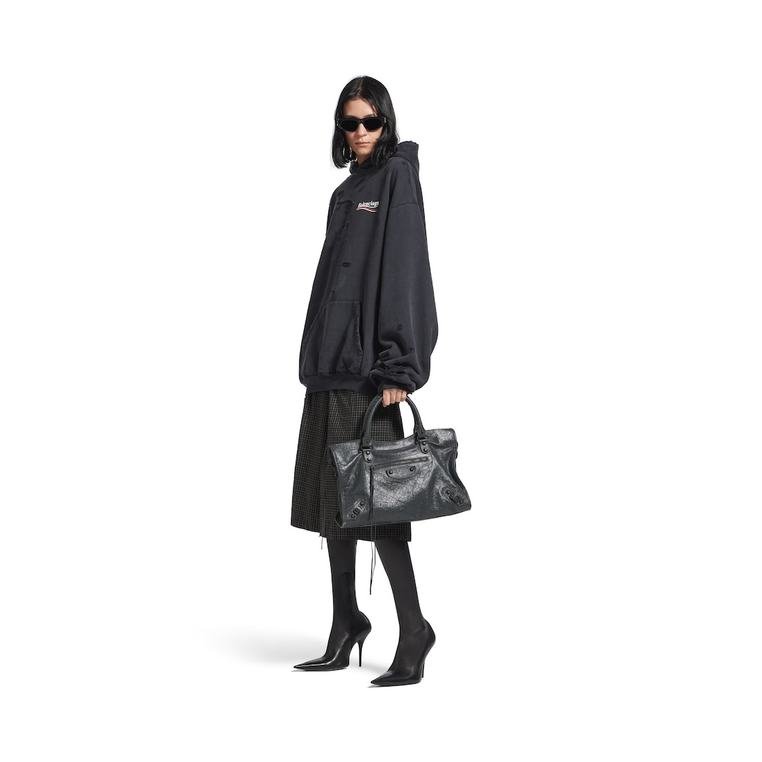 Le City Medium Bag in Volcanic Rock - 7