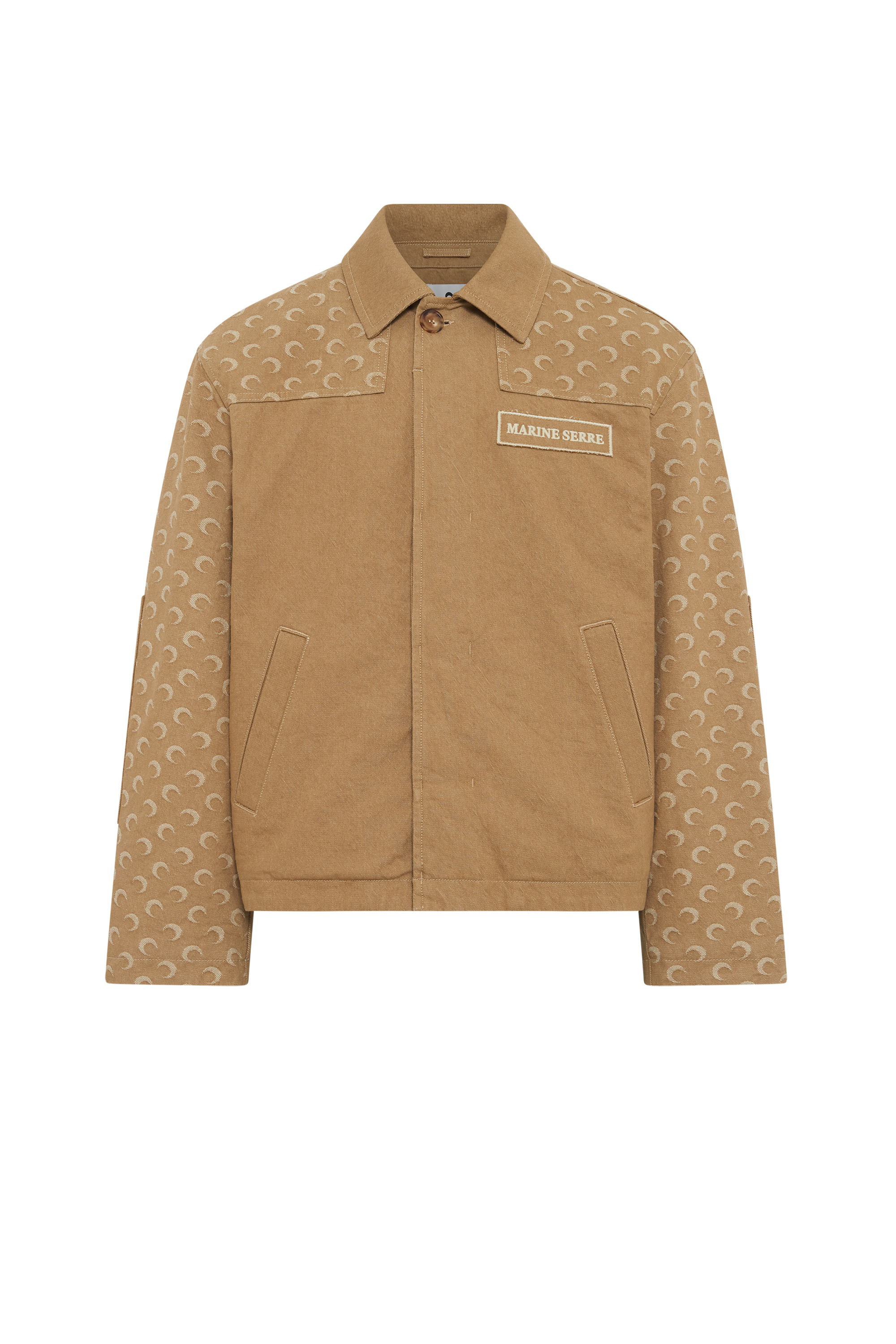 Moon Jacquard Twill Workwear Jacket - 1