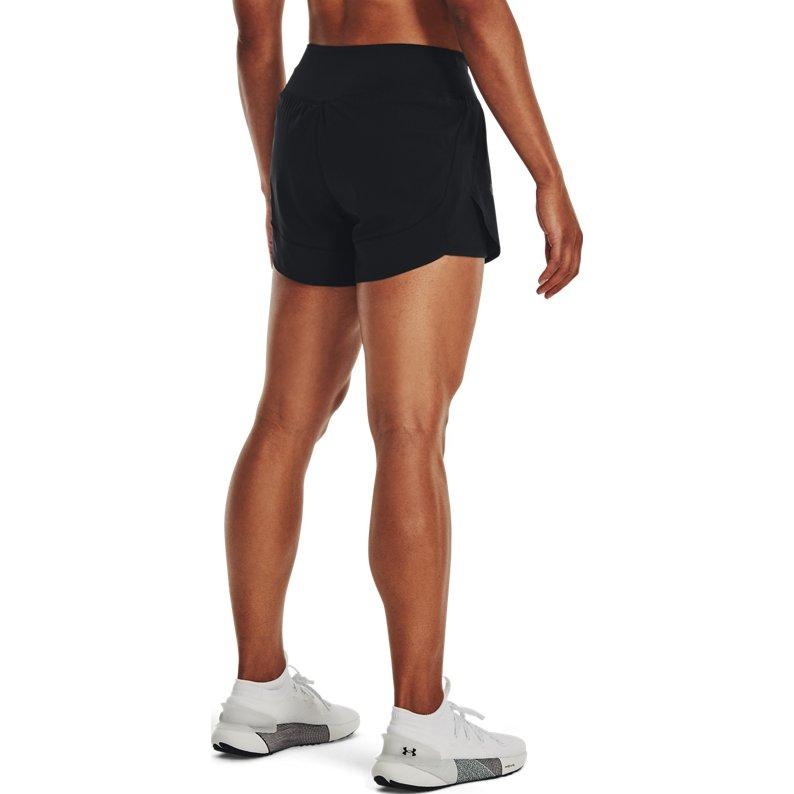 (WMNS) Under Armour Vanish 2-in-1 Shorts 'Black' 1376936-001 - 5