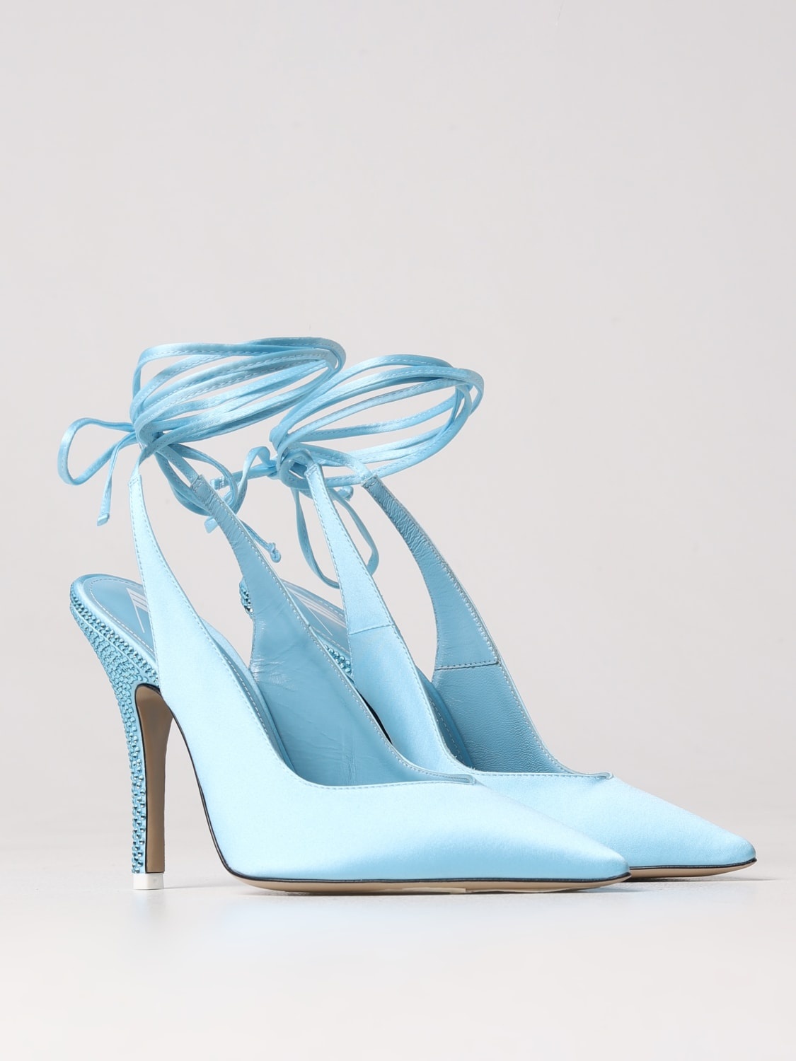 The Attico Pump Venus in satin - 2
