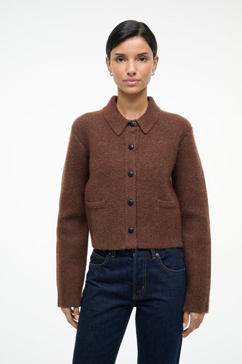 STAUD STAUD THEO SWEATER TRUFFLE outlook