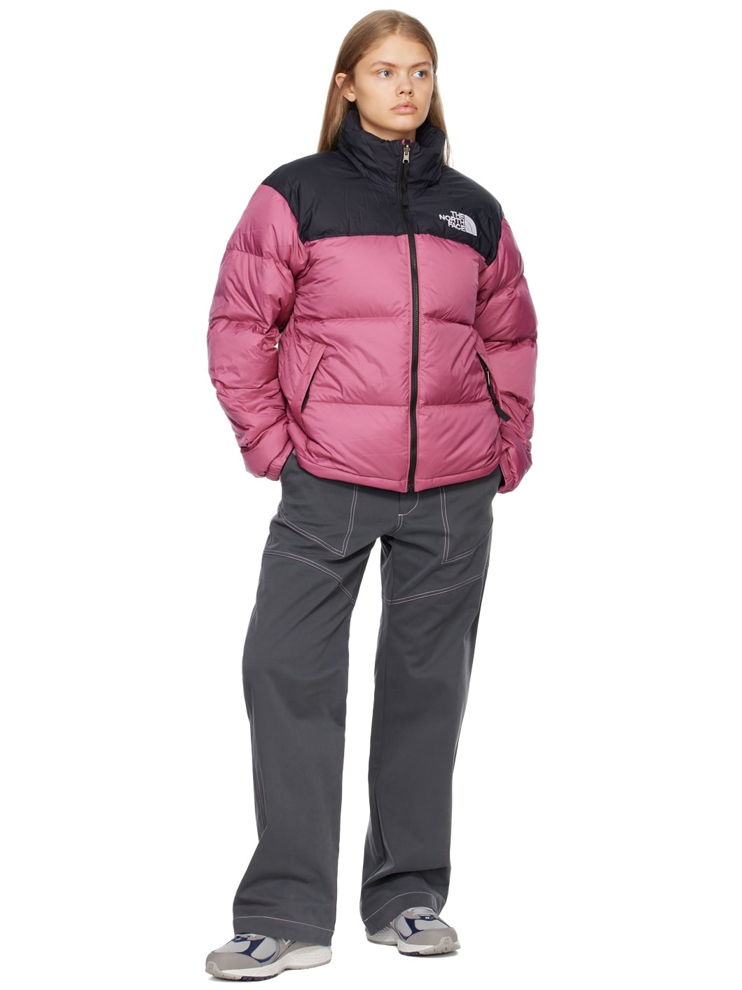 Pink 1996 Retro Nuptse Down Jacket - 4