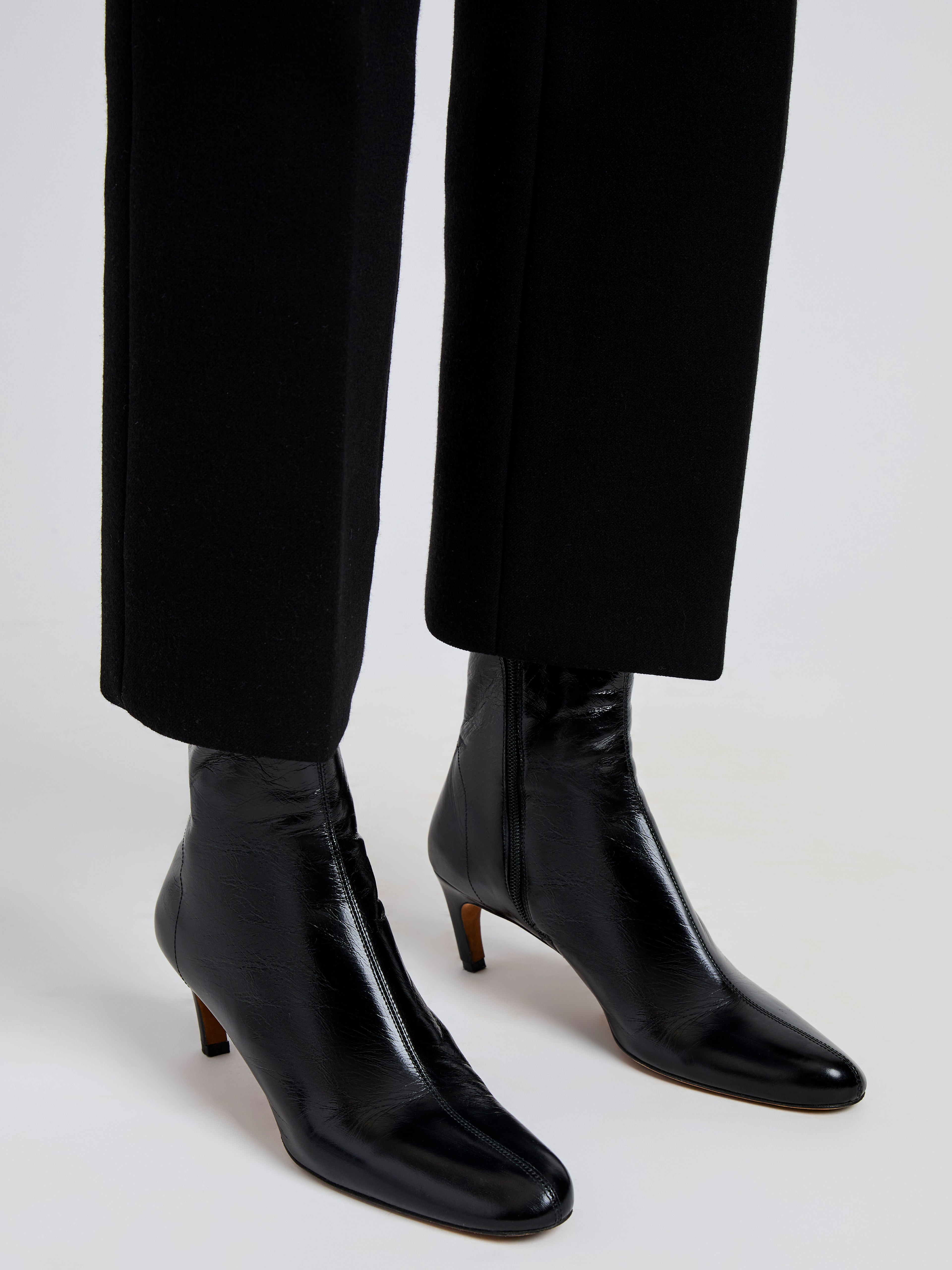 Uma Ankle Boots in Slick Calf - 4
